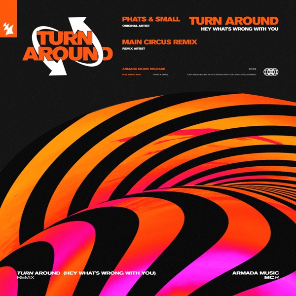 Turn Around (Hey What's Wrong With You) [Main Circus Remix] - Single album cover
