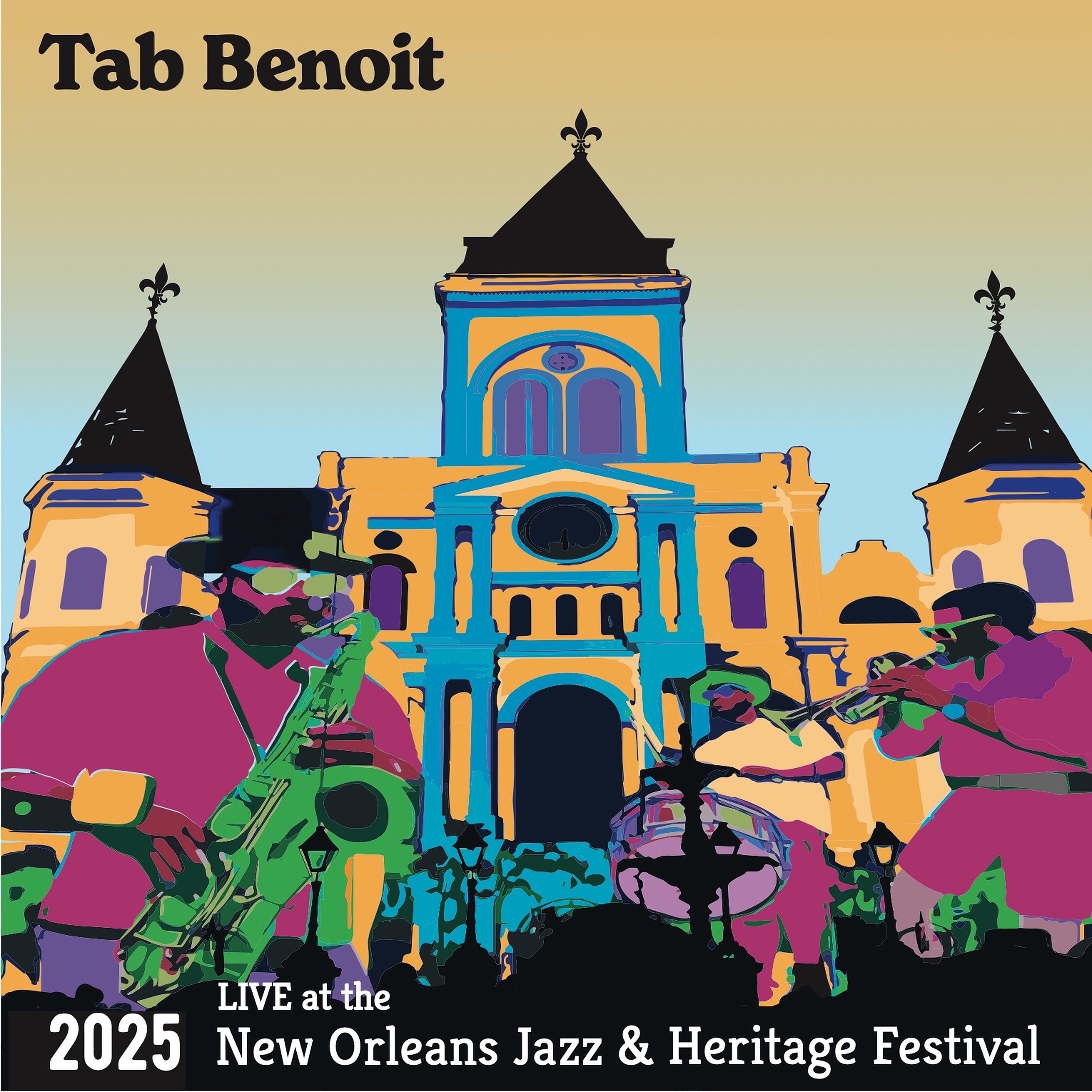 Live at the 2025 New Orleans Jazz & Heritage Festival album cover