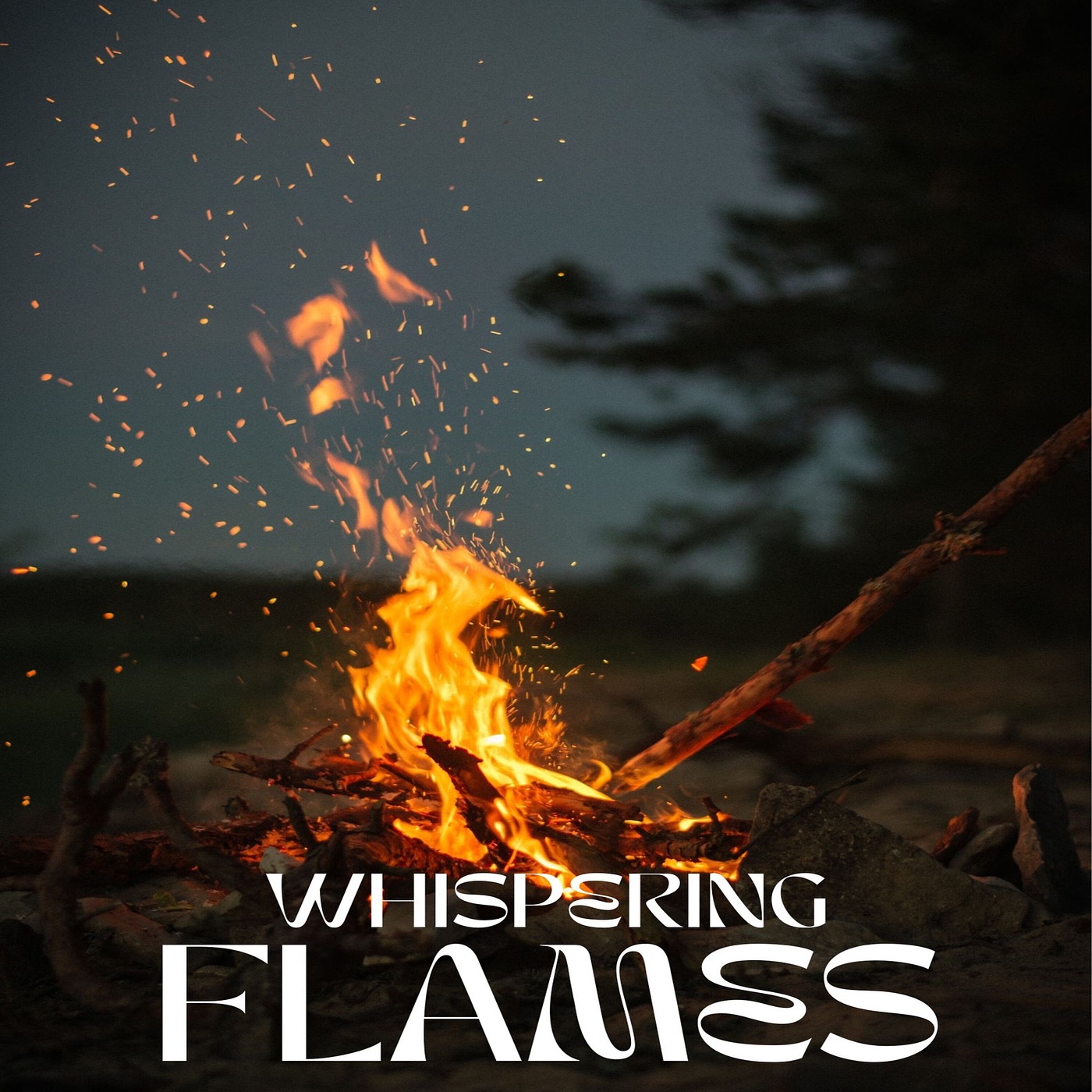 Whispering Flames - Single album cover