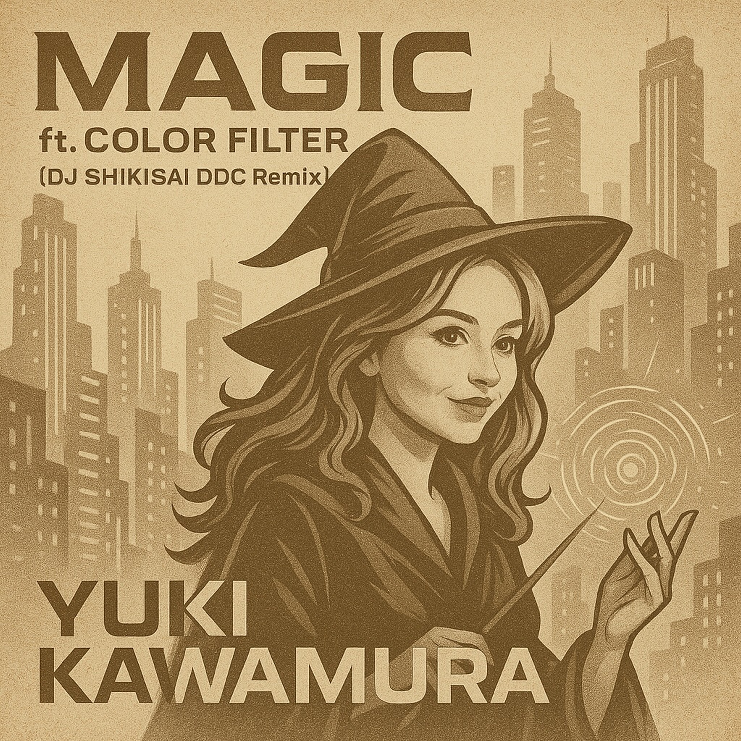 Magic feat. COLOR FILTER (DJ SHIKISAI DDC Remix) - Single album cover