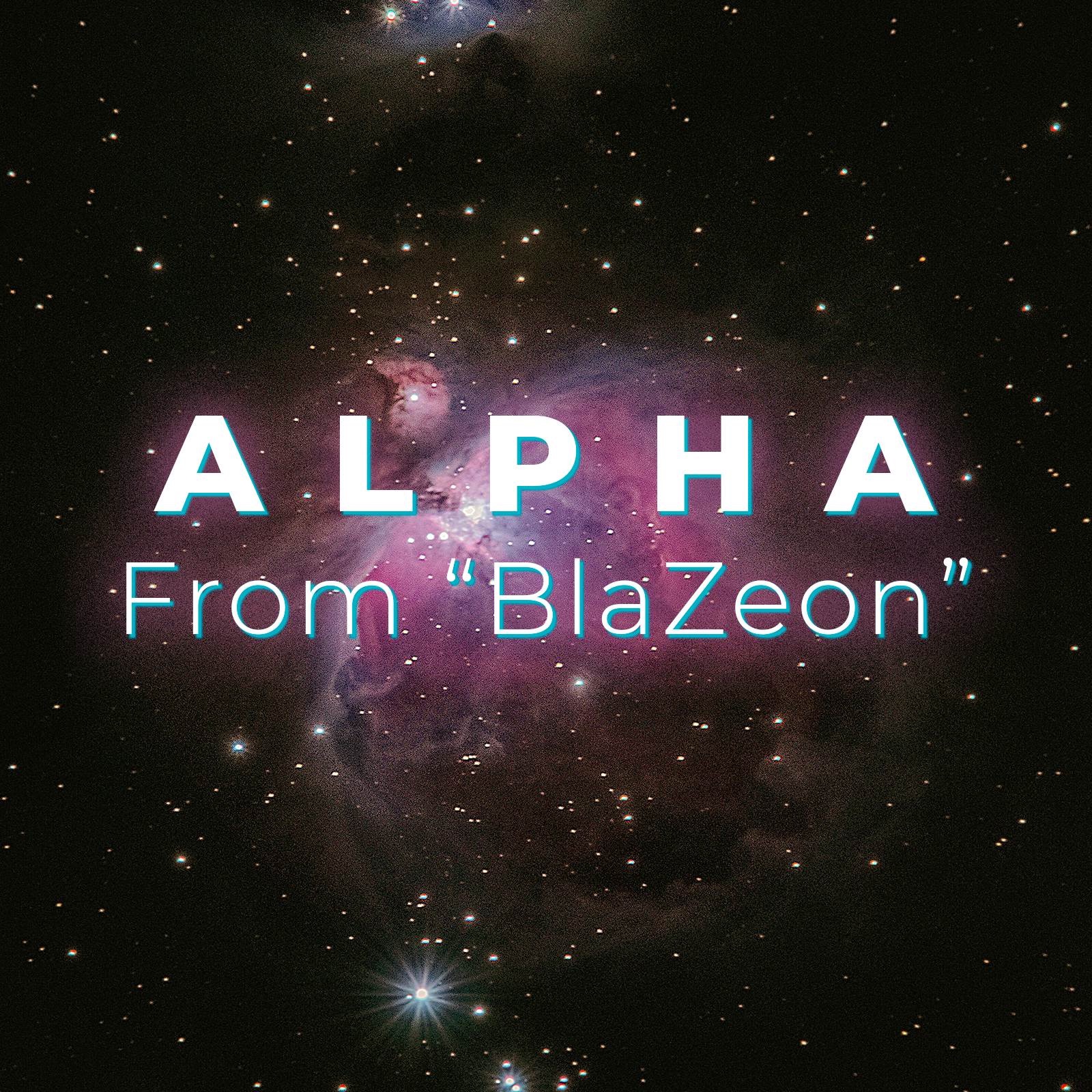 Alpha (From "Blazeon") [Rock Version] - Single album cover