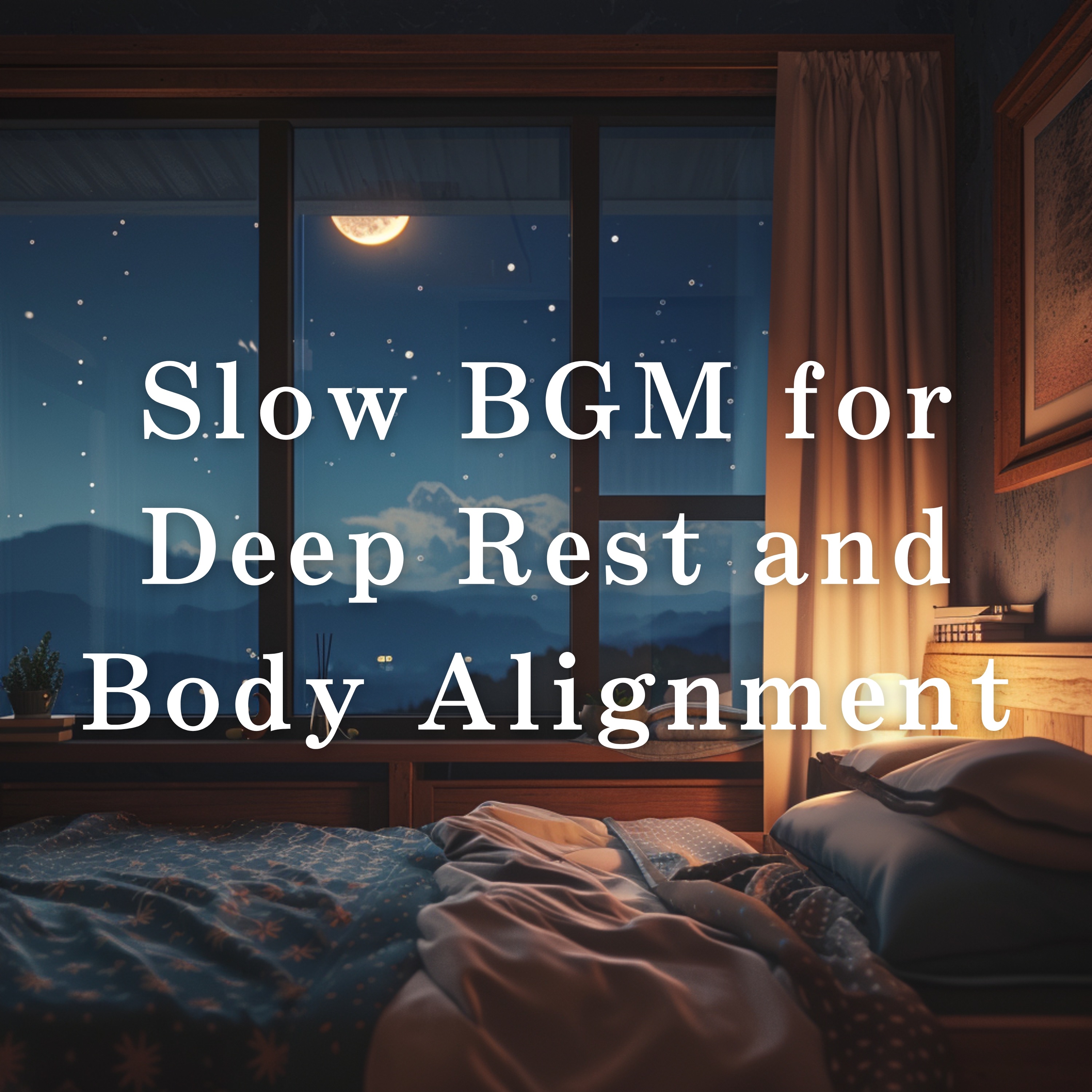 Slow BGM for Deep Rest and Body Alignment album cover