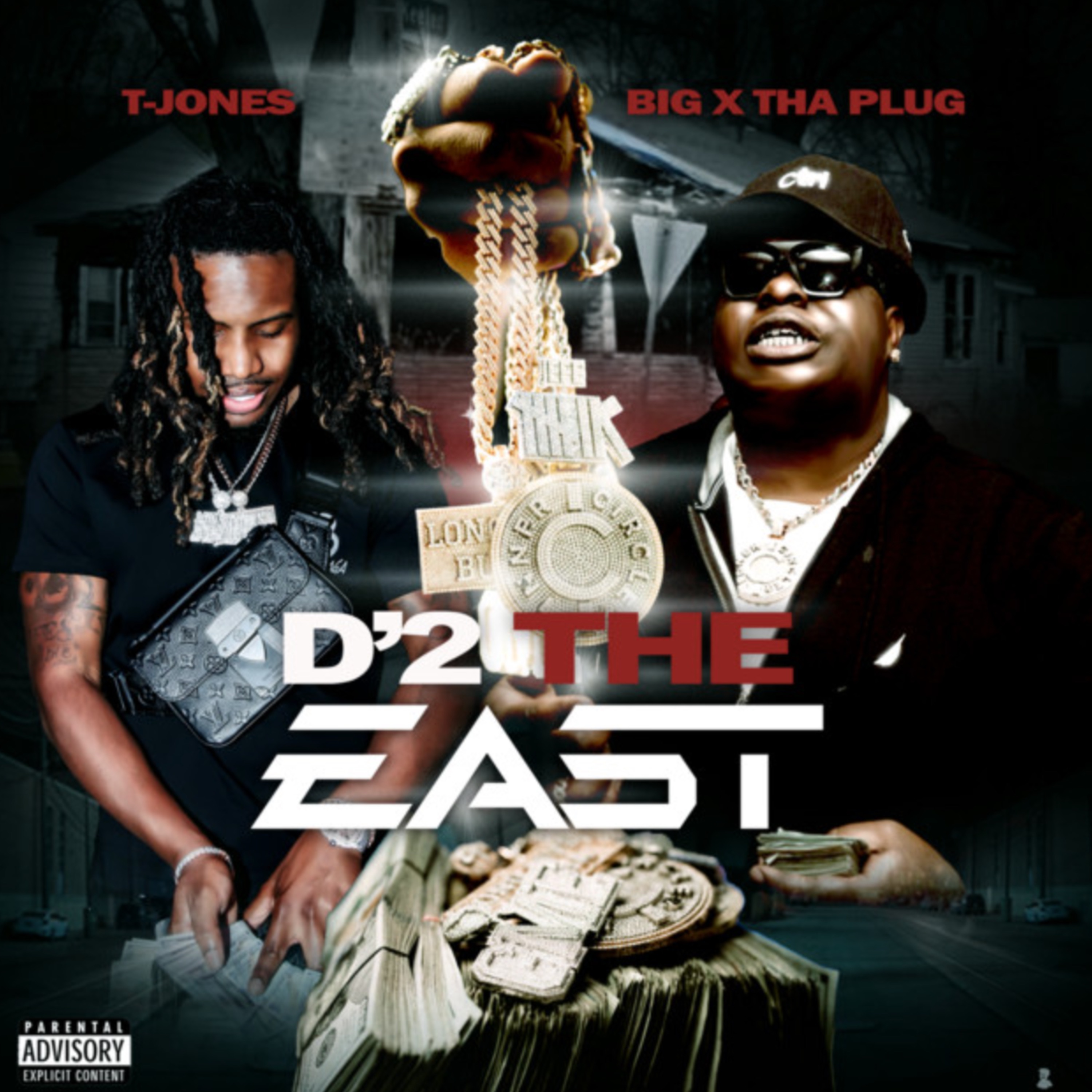 D'2 THE EAST (feat. BigXthaPlug) - Single album cover