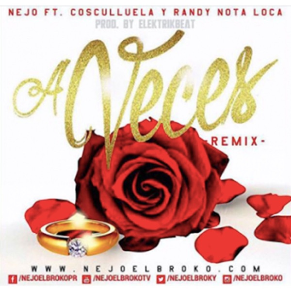 A Veces (Remix) [feat. Cosculluela & Randy] - Single album cover