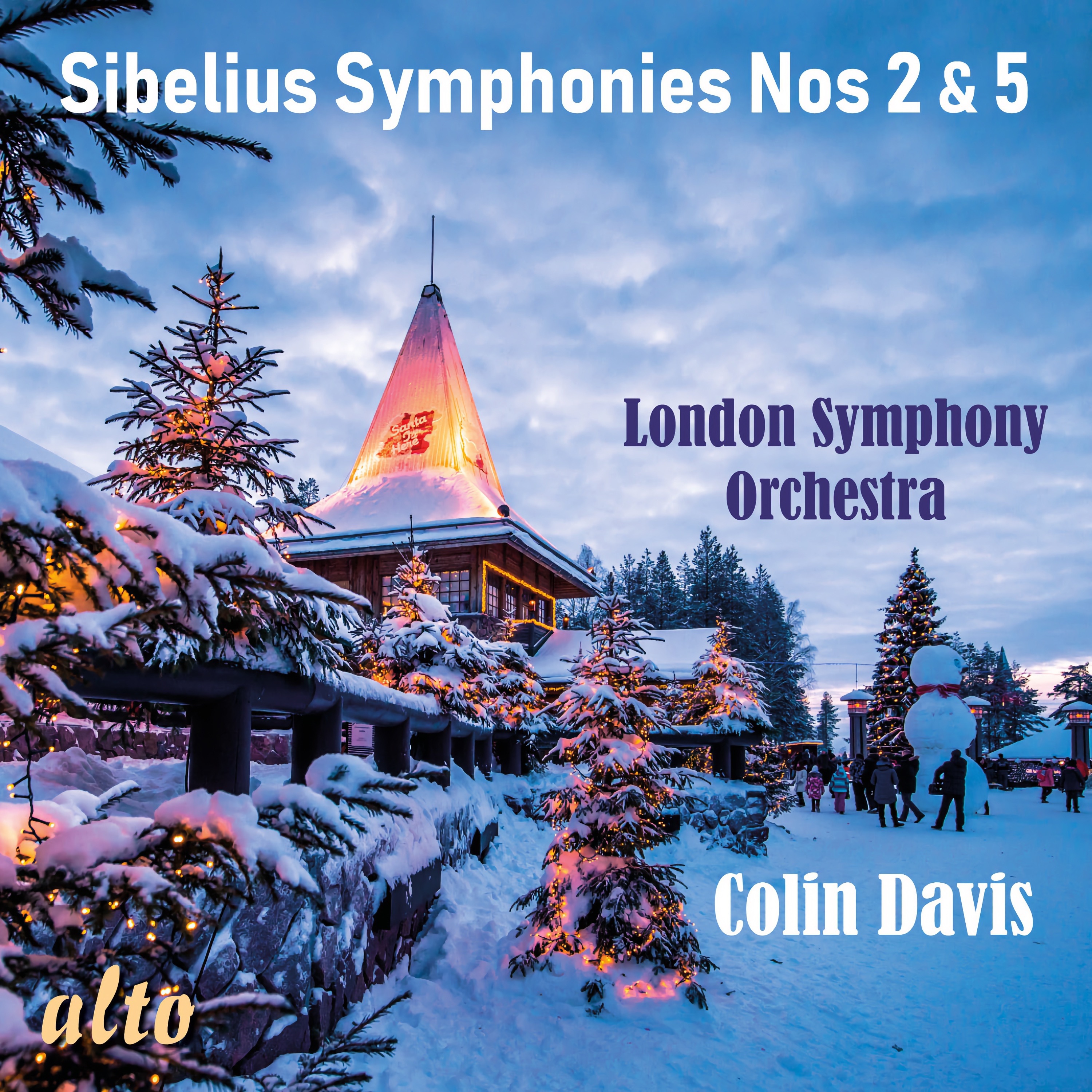 Sibelius: Symphonies Nos. 2 & 5 album cover