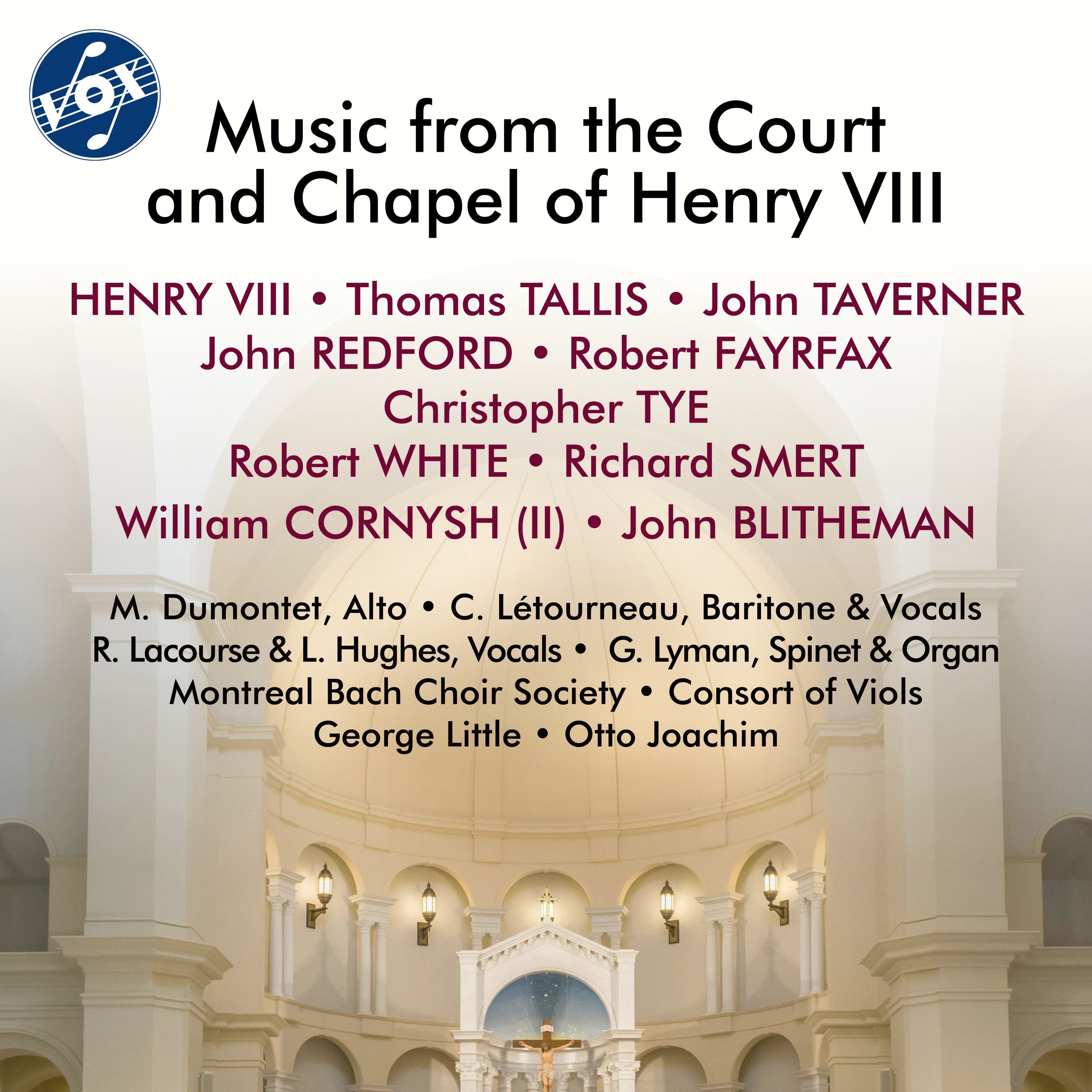 Music from the Court and Chapel of Henry VIII album cover