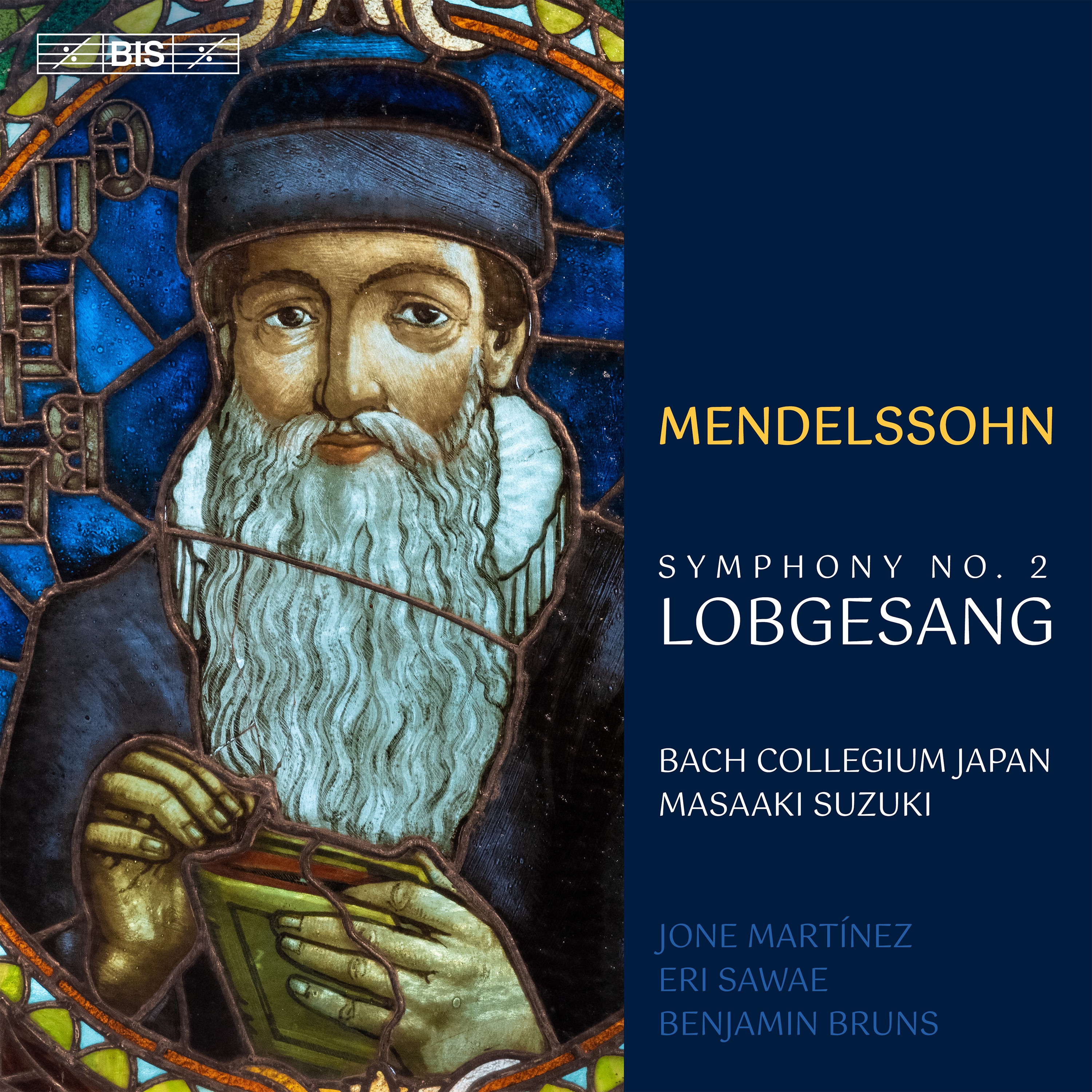 Mendelssohn: Symphony No. 2, Op. 52, "Lobgesang" album cover