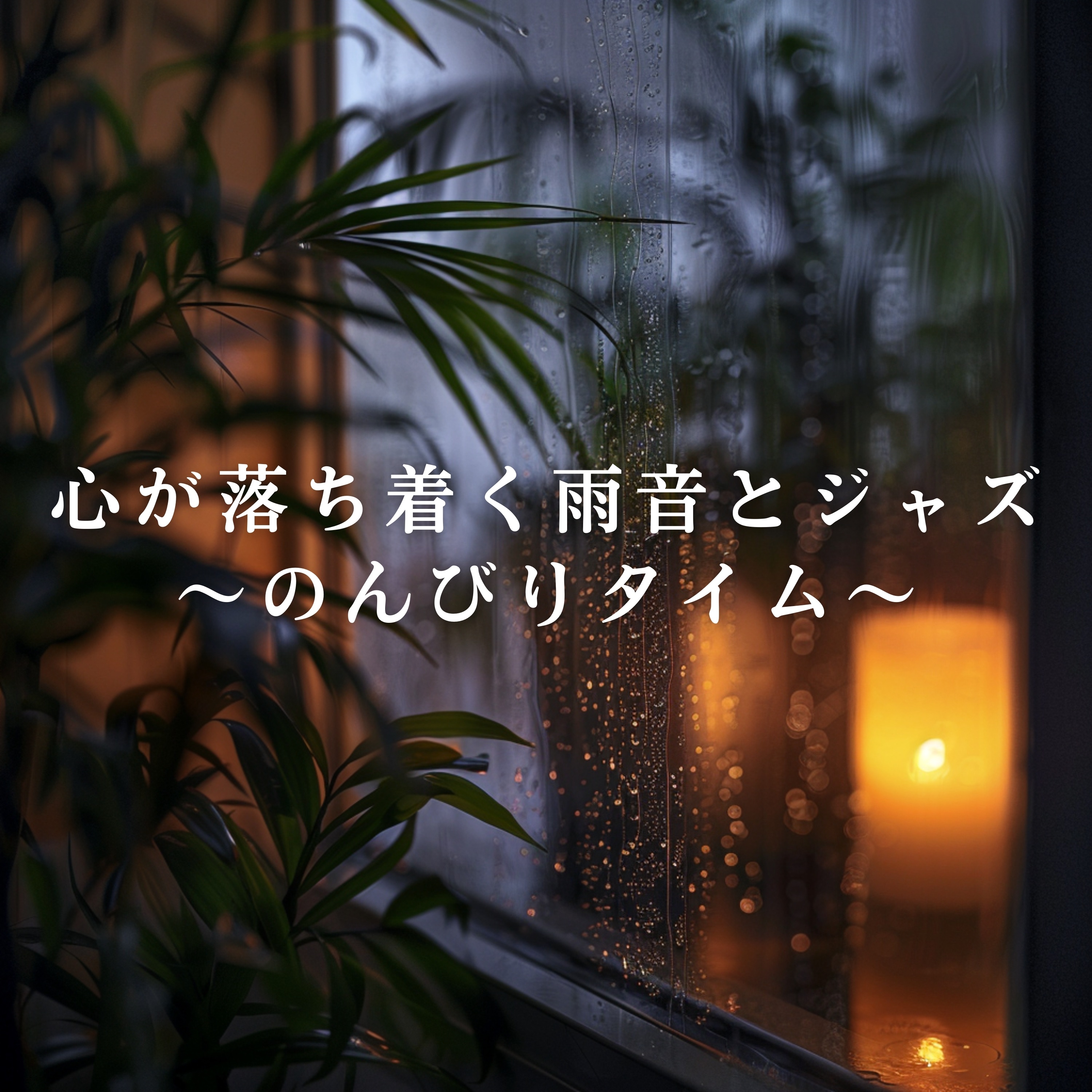 Rain Sounds and Jazz for a Peaceful Mind album cover