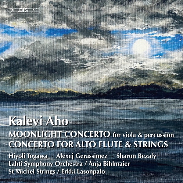 Aho: Moonlight Concerto & Alto Flute Concerto album cover