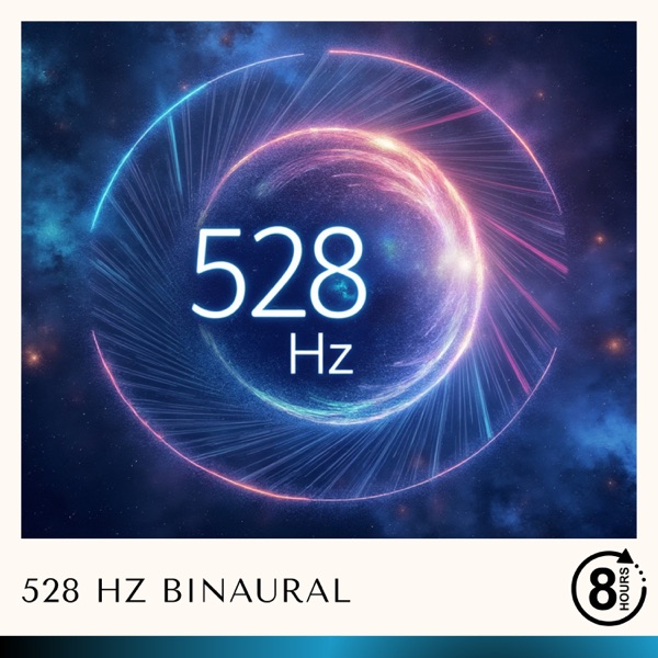 8 Hours of 528 Hz Binaural Gamma Music album cover