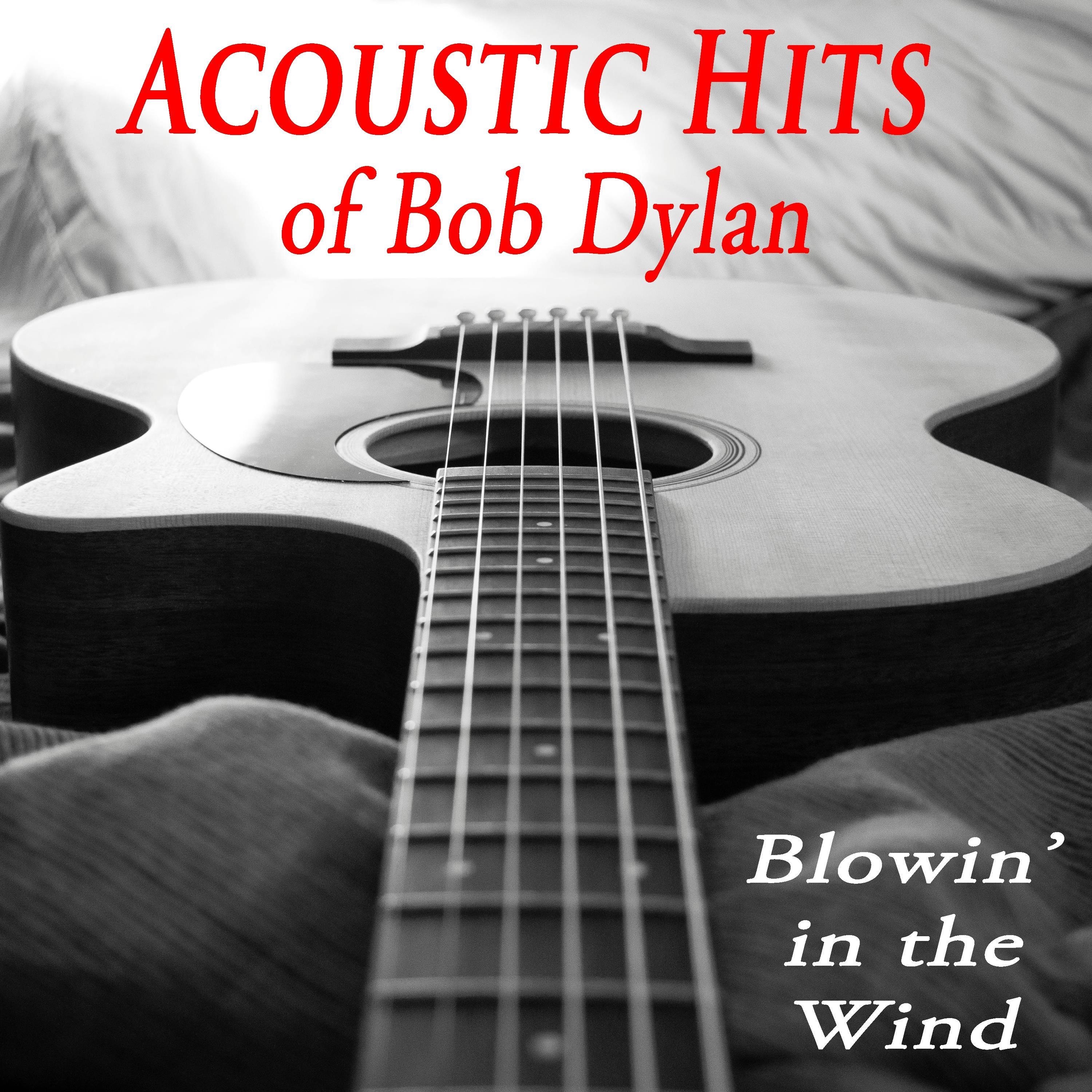 Acoustic Hits of Bob Dylan - Blowin' in the Wind album cover