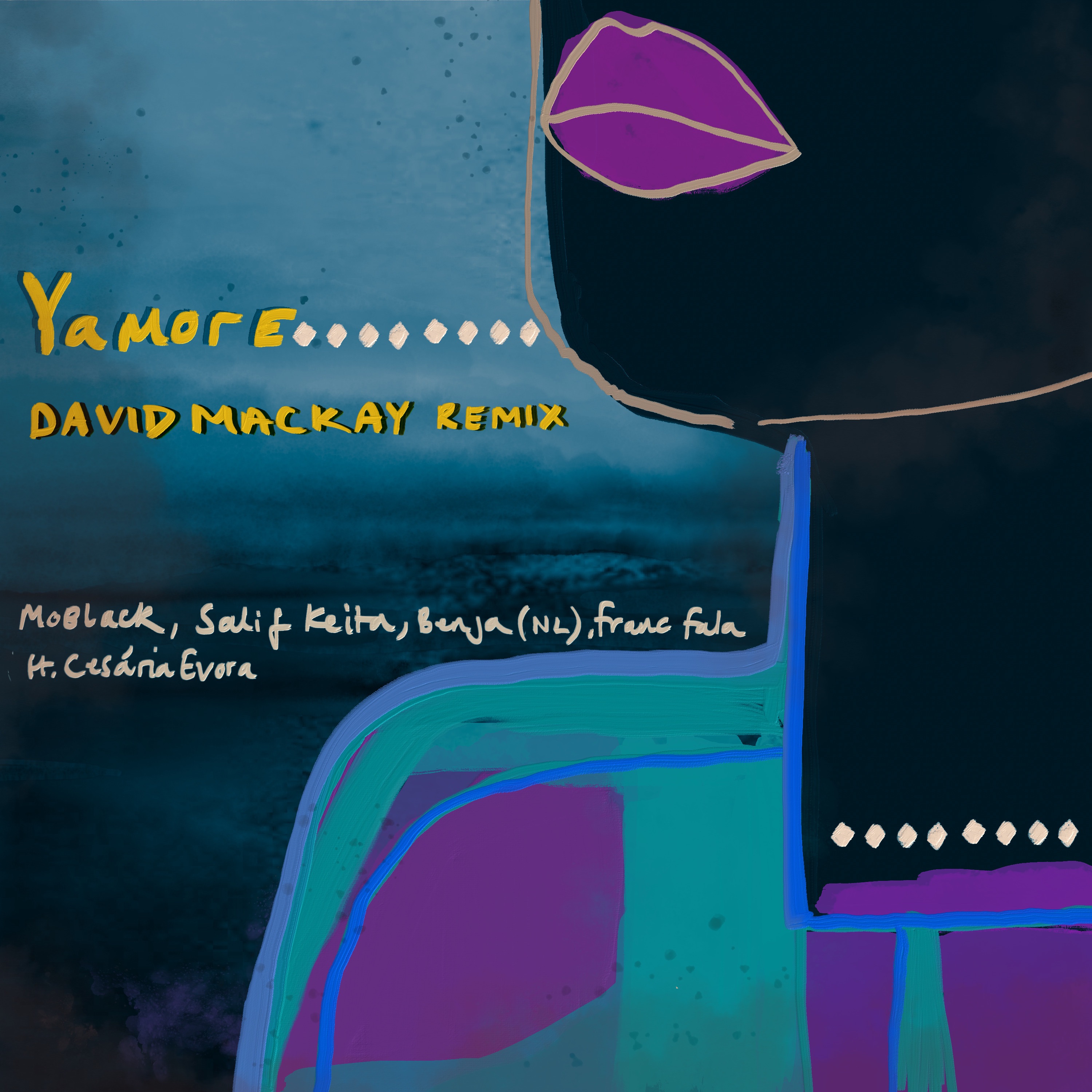Yamore (David Mackay Remix) [feat. Franc Fala, Benja (NL) & Cesária Evora] - Single album cover