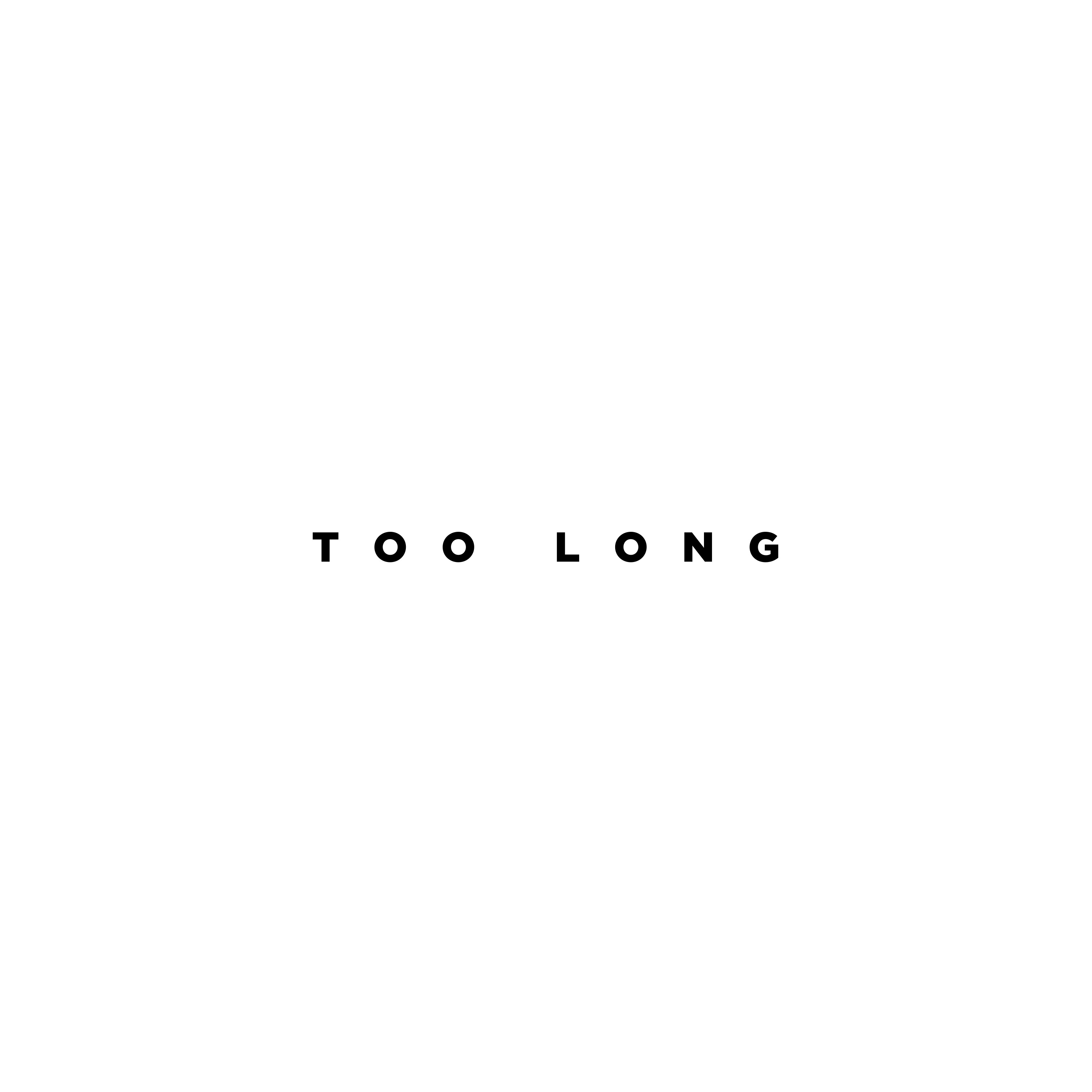 Too Long - Single album cover