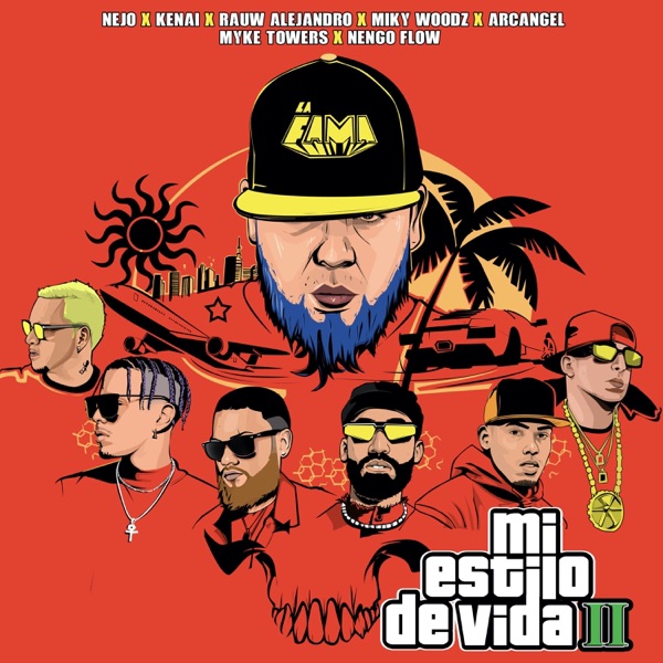 Mi Estilo de Vida II (feat. Ñengo Flow, Rauw Alejandro, Kenai & Arcángel) - Single album cover