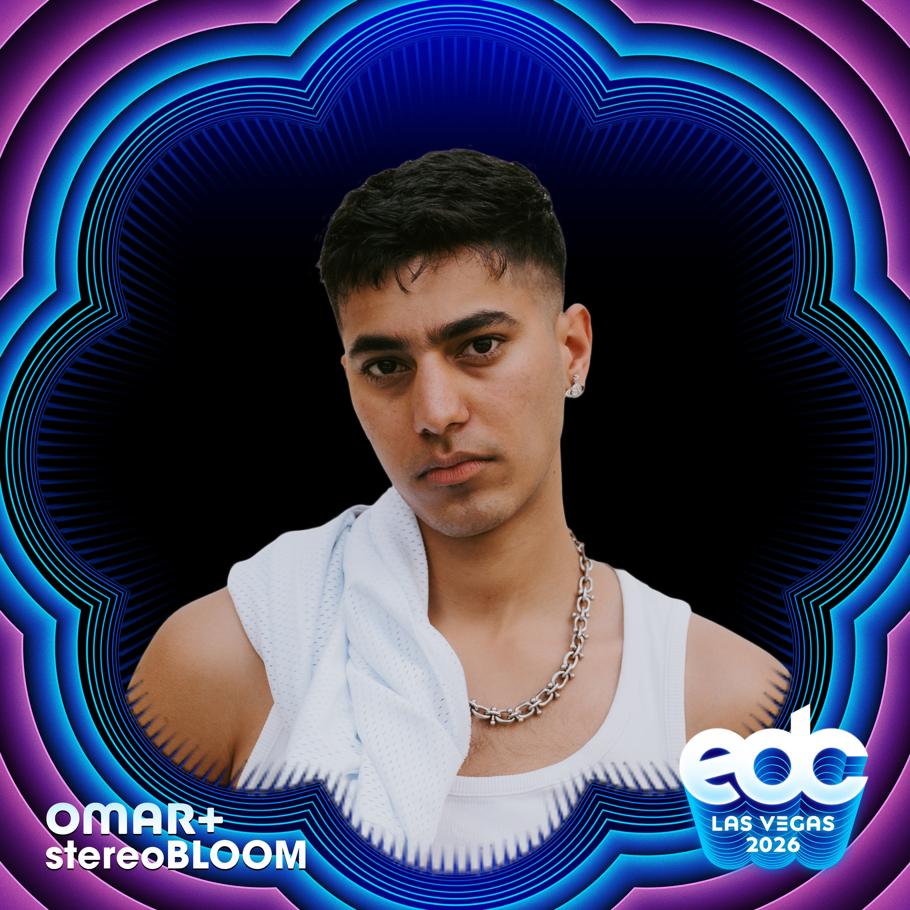 Omar+ at EDC Las Vegas 2026: Stereo Bloom Stage (DJ Mix) album cover