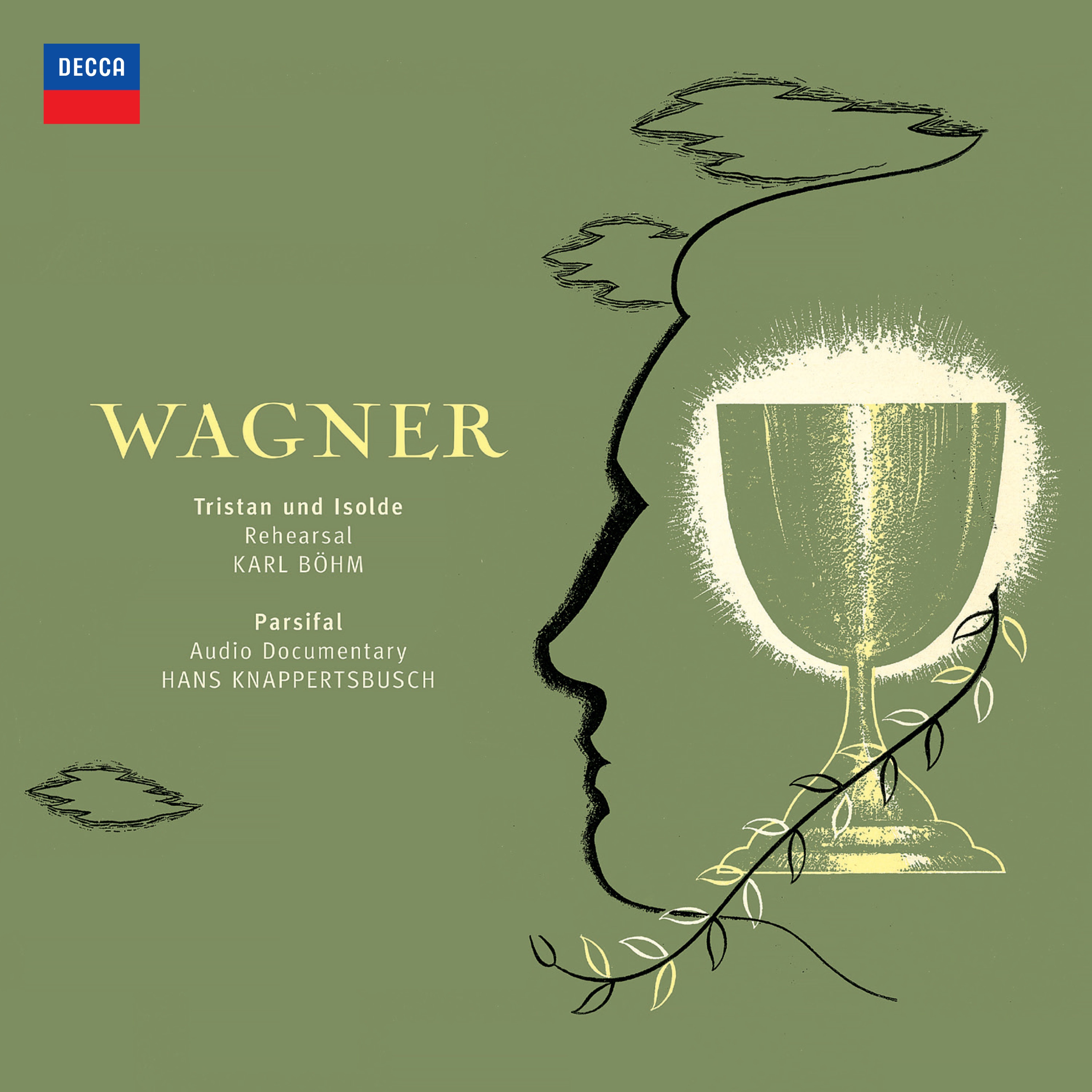 Wagner: Tristan und Isolde - Rehearsal (Böhm); Parsifal 1962 - Interviews (Knappertsbusch) album cover