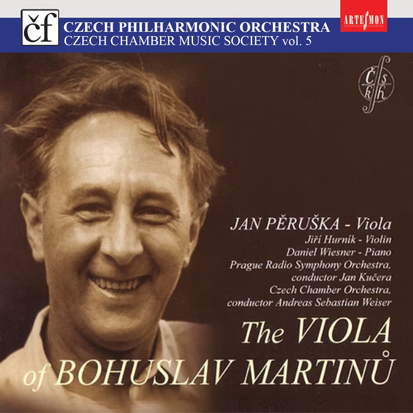 The Viola of Bohuslav Martinů album cover
