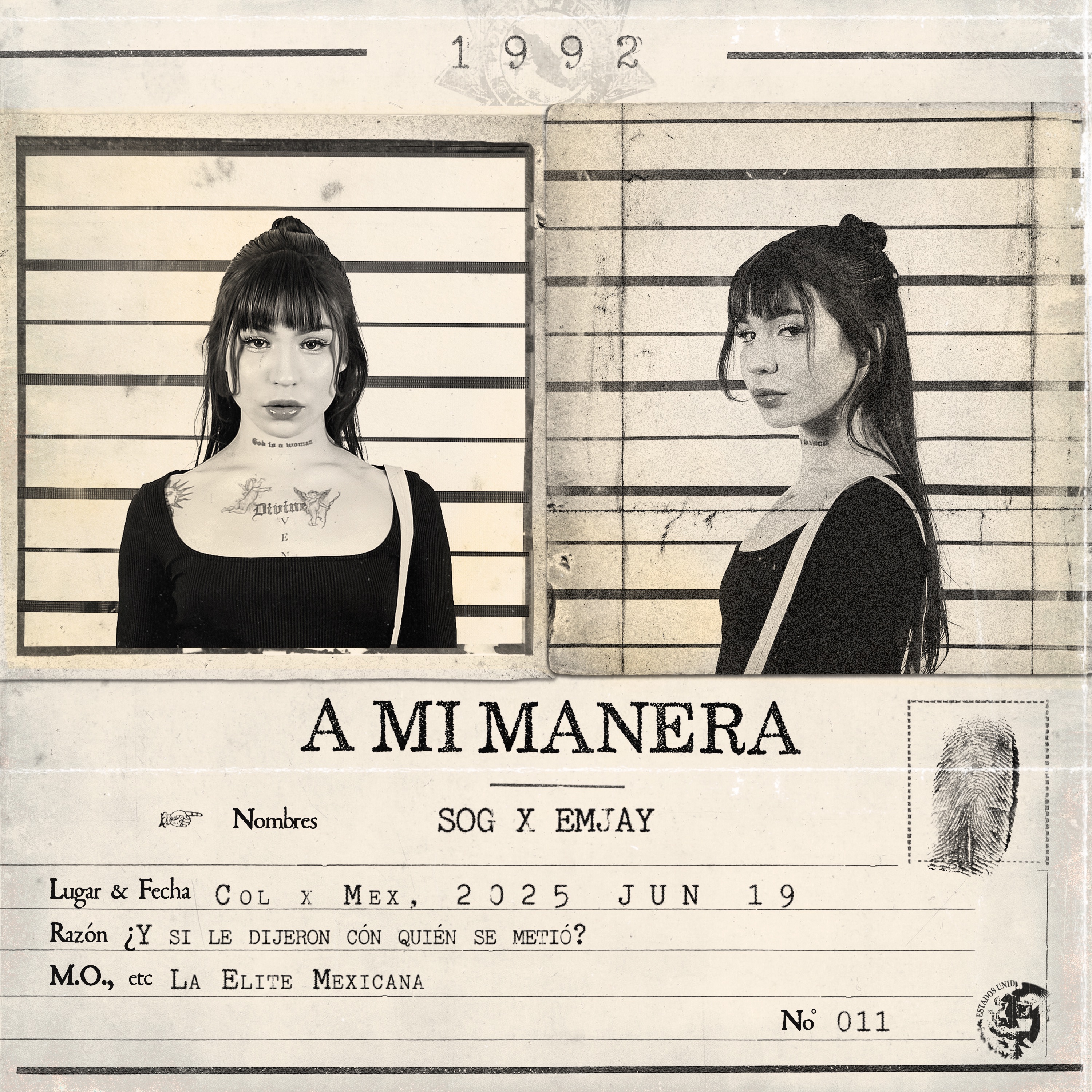A MI MANERA - Single album cover