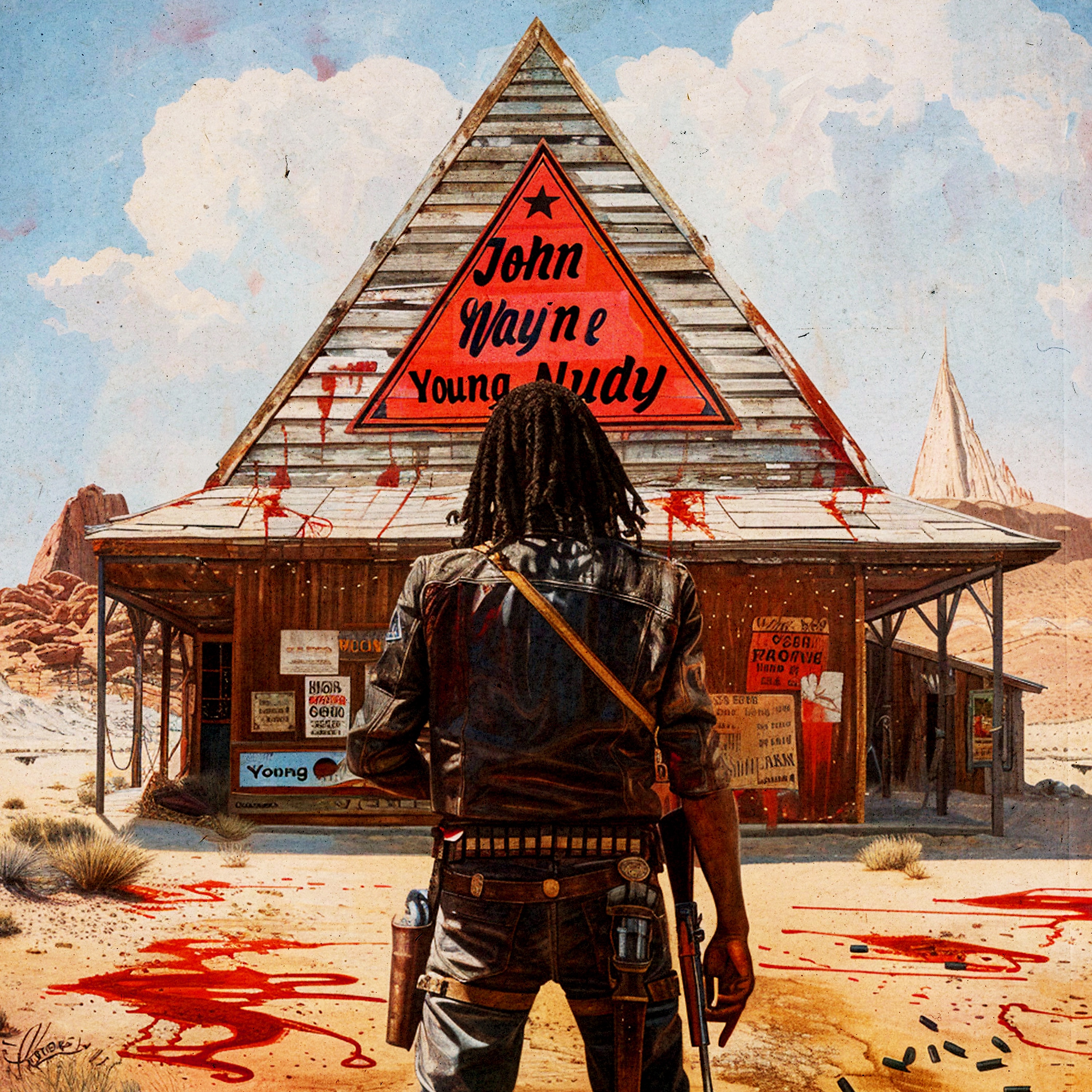 John Wayne (feat. Metro Boomin) - Single album cover
