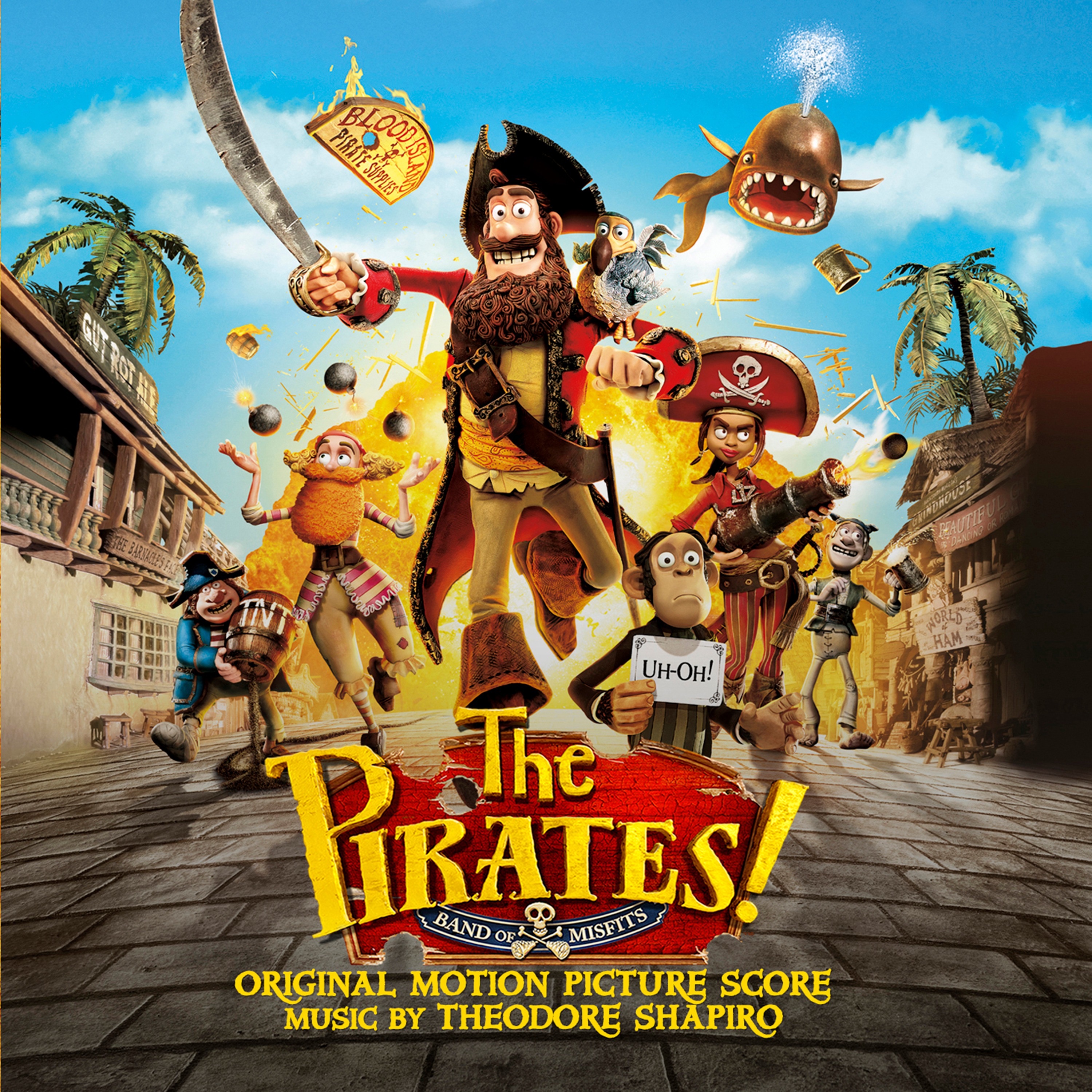 The Pirates! Band of Misfits (Original Motion Picture Score) album cover