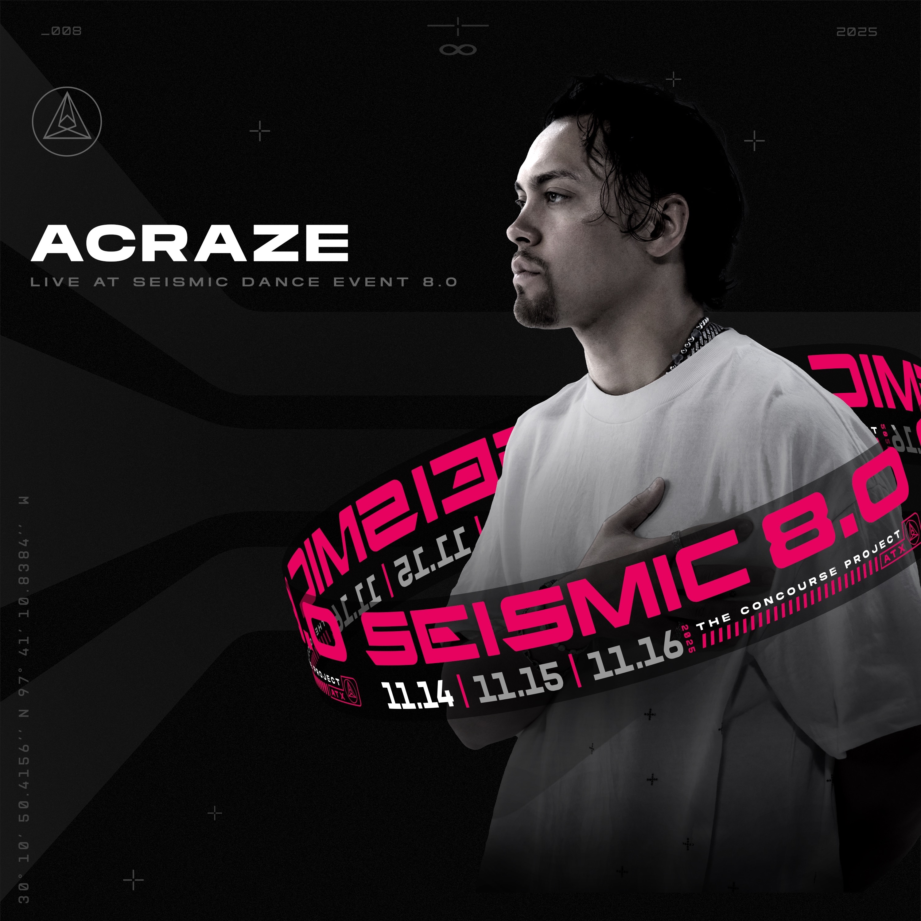 Acraze at Seismic Dance Event 8.0 (DJ Mix) album cover