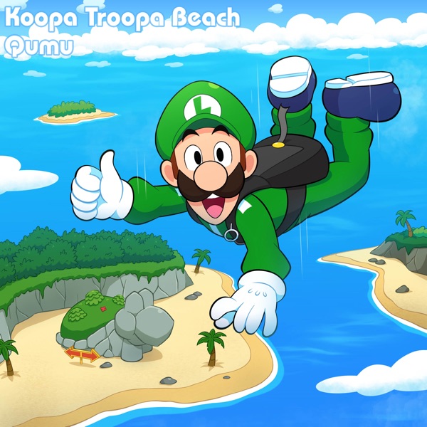 Koopa Troopa Beach (From "Mario Kart 64") [Cover Version] - Single album cover