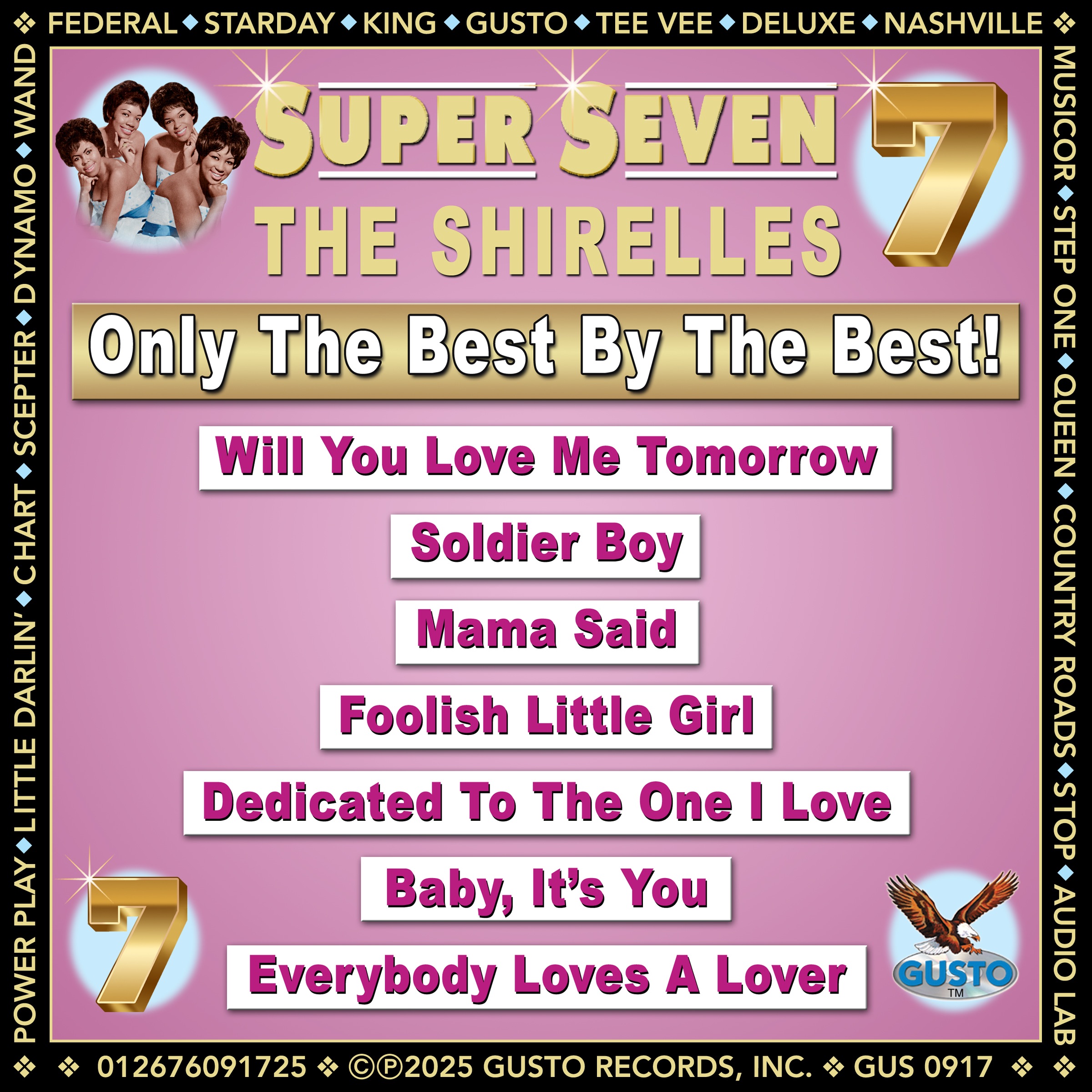 Super Seven - The Shirelles album cover