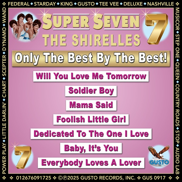 Super Seven - The Shirelles album cover