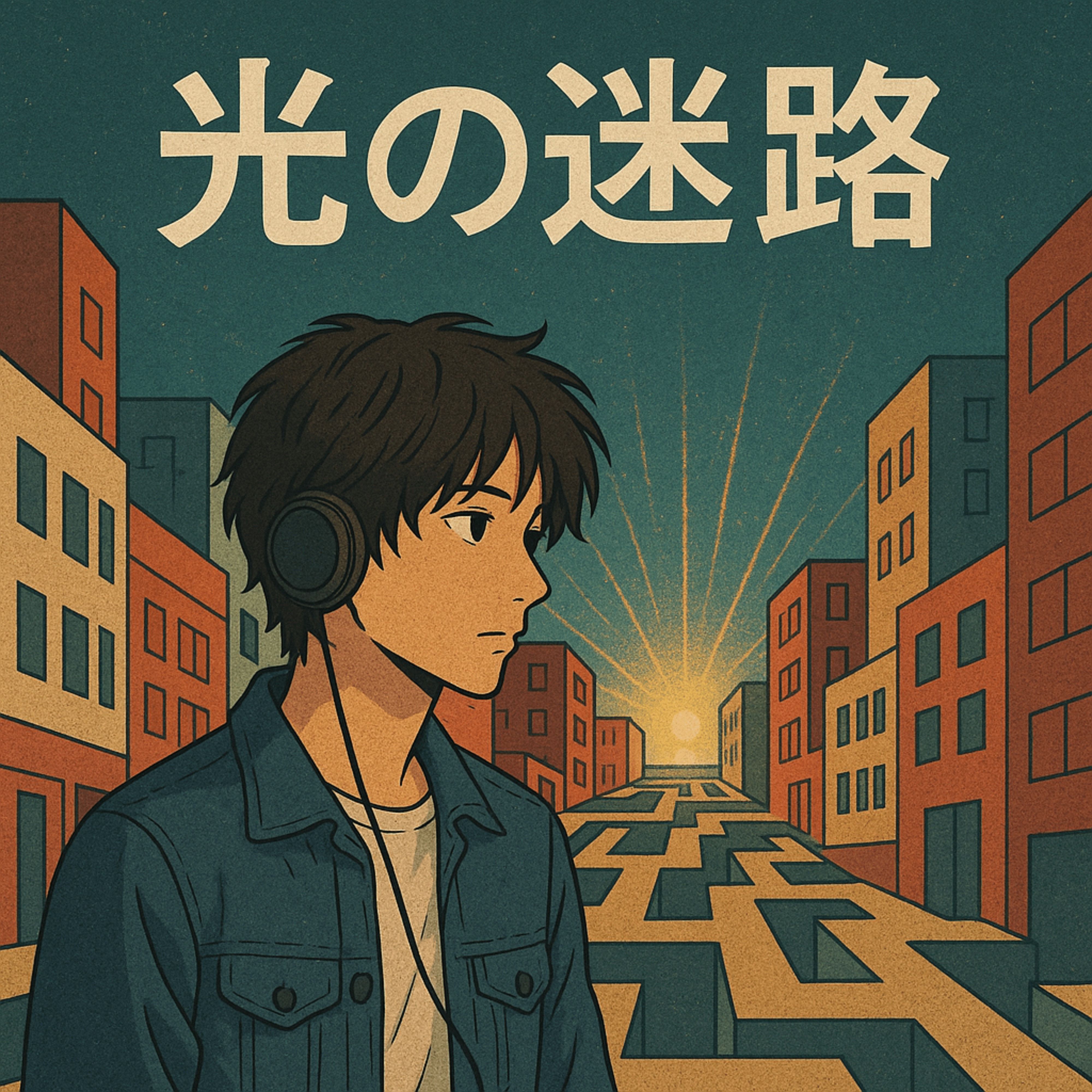 光の迷路 album cover