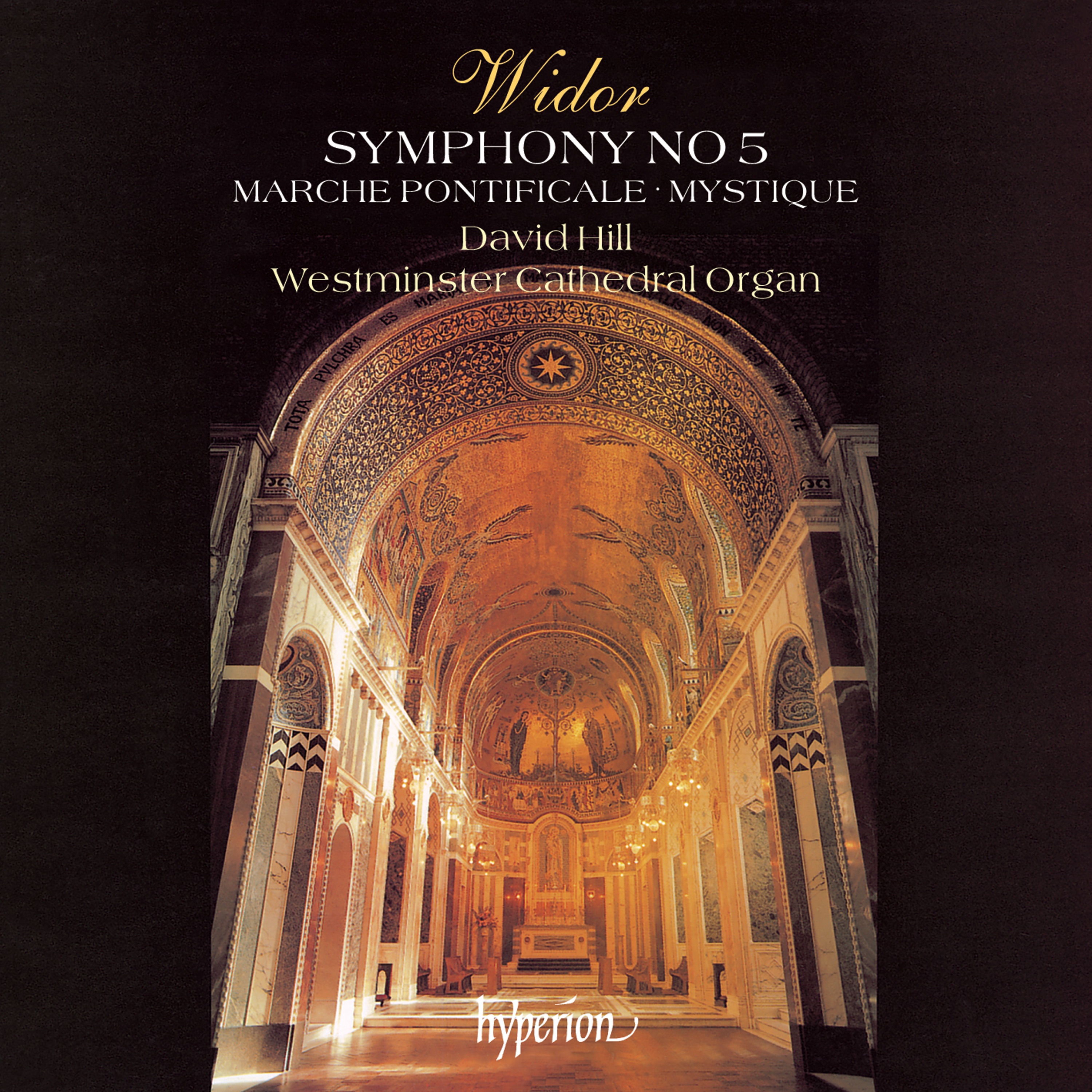 Widor: Symphony No. 5 (Organ of Westminster Cathedral) album cover