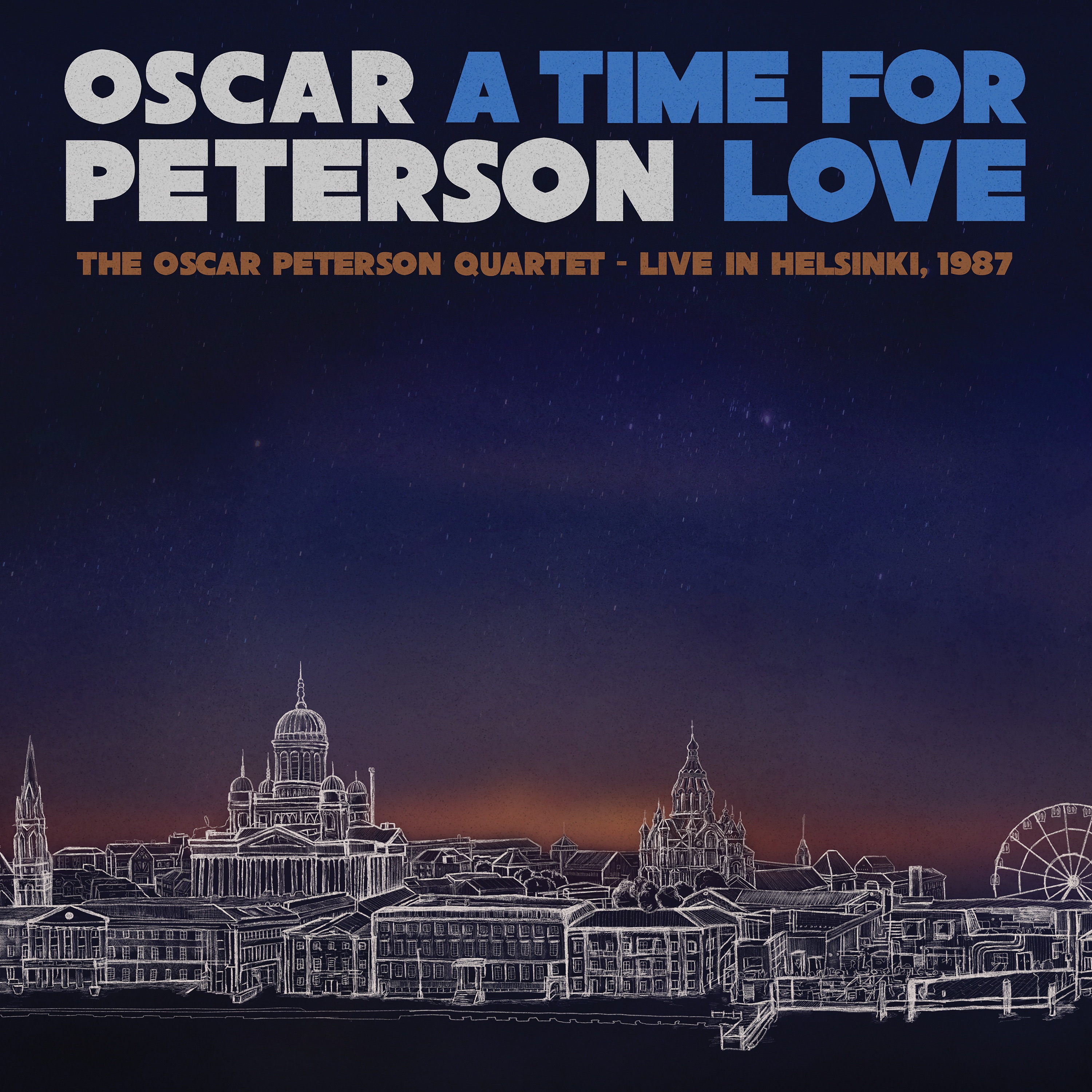 A Time for Love: The Oscar Peterson Quartet Live in Helsinki, 1987 album cover