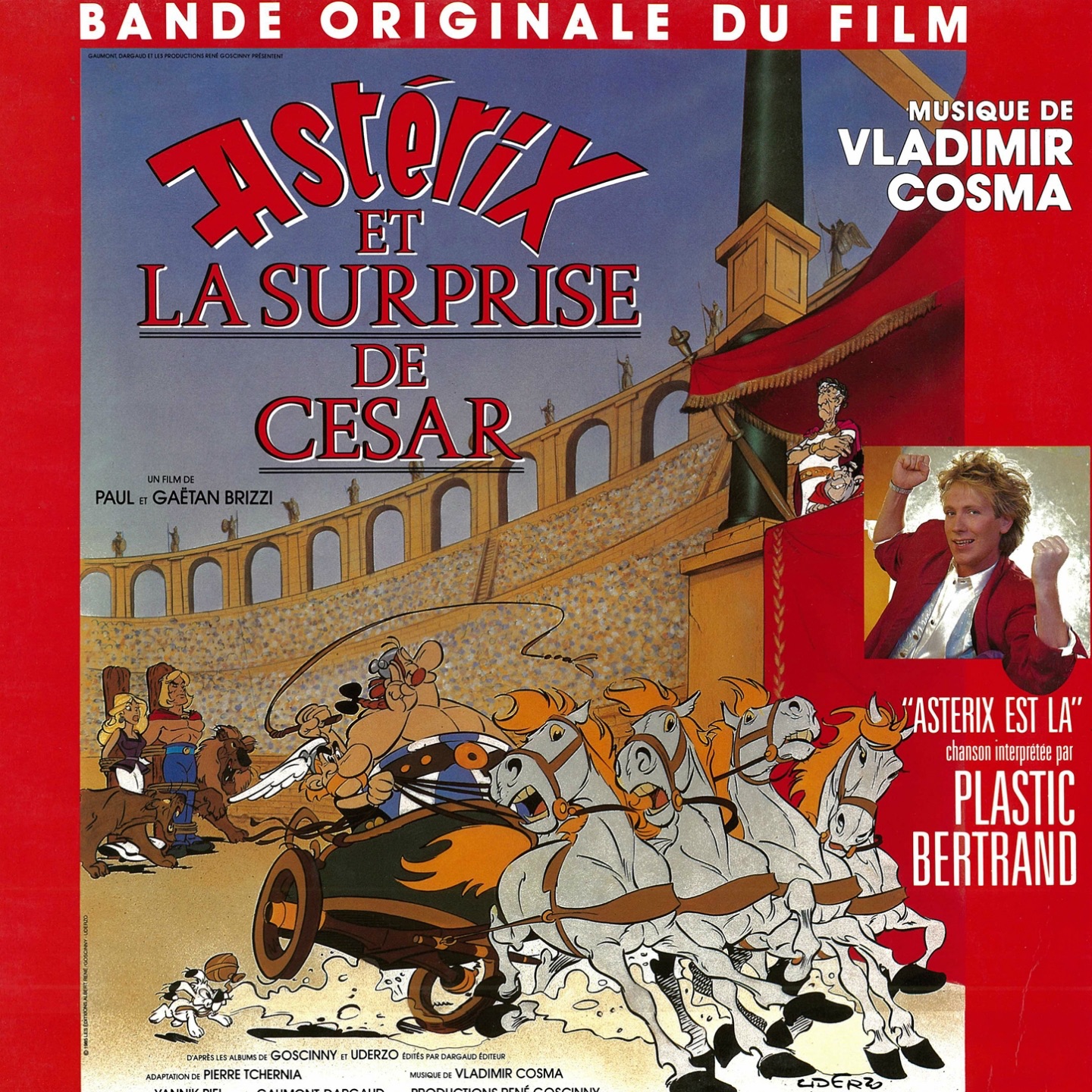 Asterix Versus Caesar (Paul & Gaëtan Brizzi's Original Motion Soundtrack) album cover