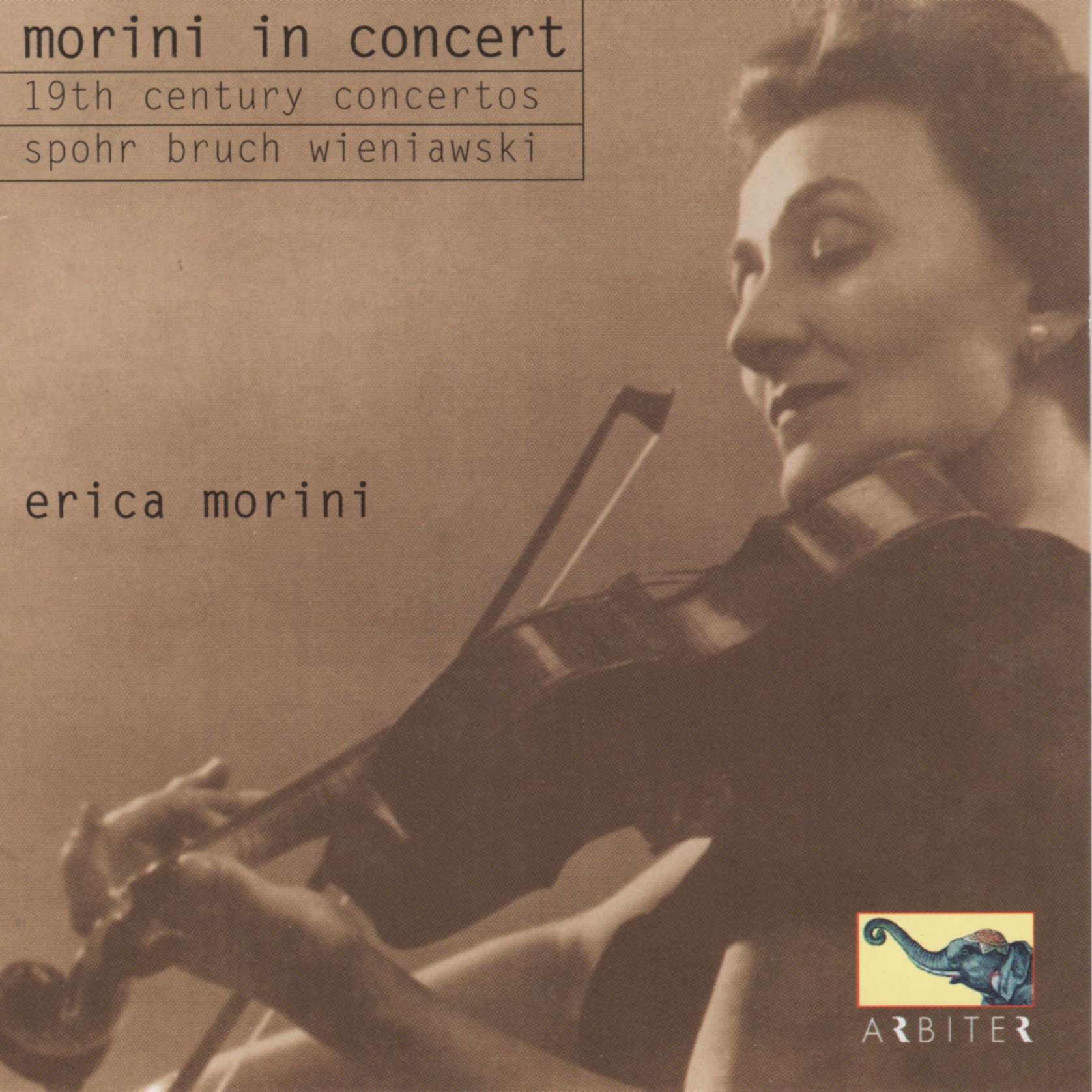 Morini in Concert: 19th Century Concertos album cover