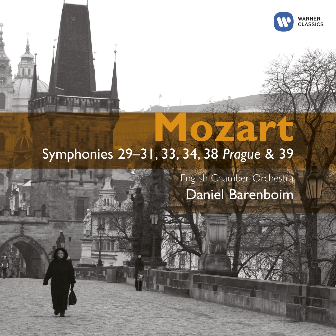 Mozart: Symphonies Nos. 29 - 31, 33, 34, 38 "Prague" & 39 album cover