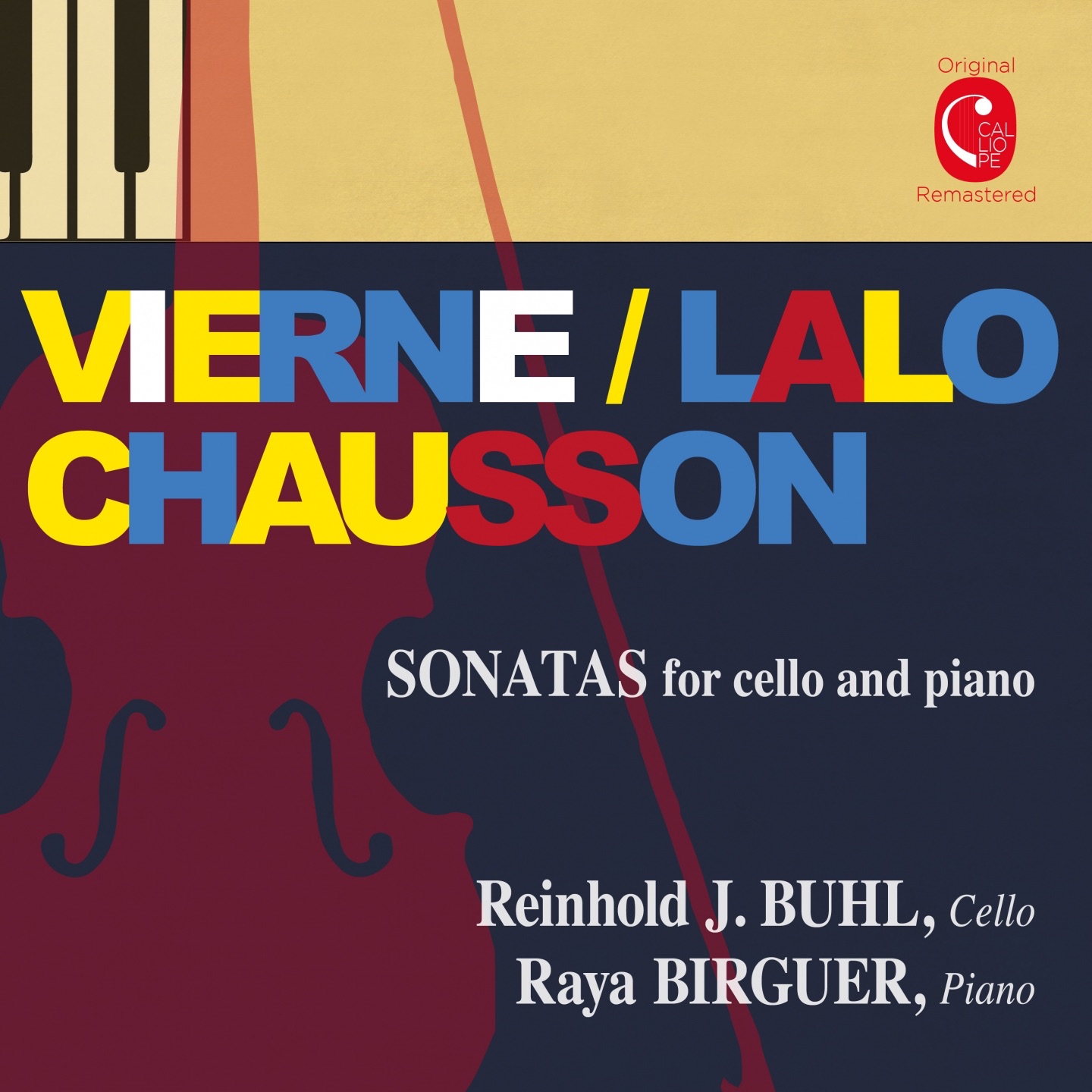 Vierne & Lalo: Sonates pour violoncelle - Chausson: Pièce, Op. 39 album cover