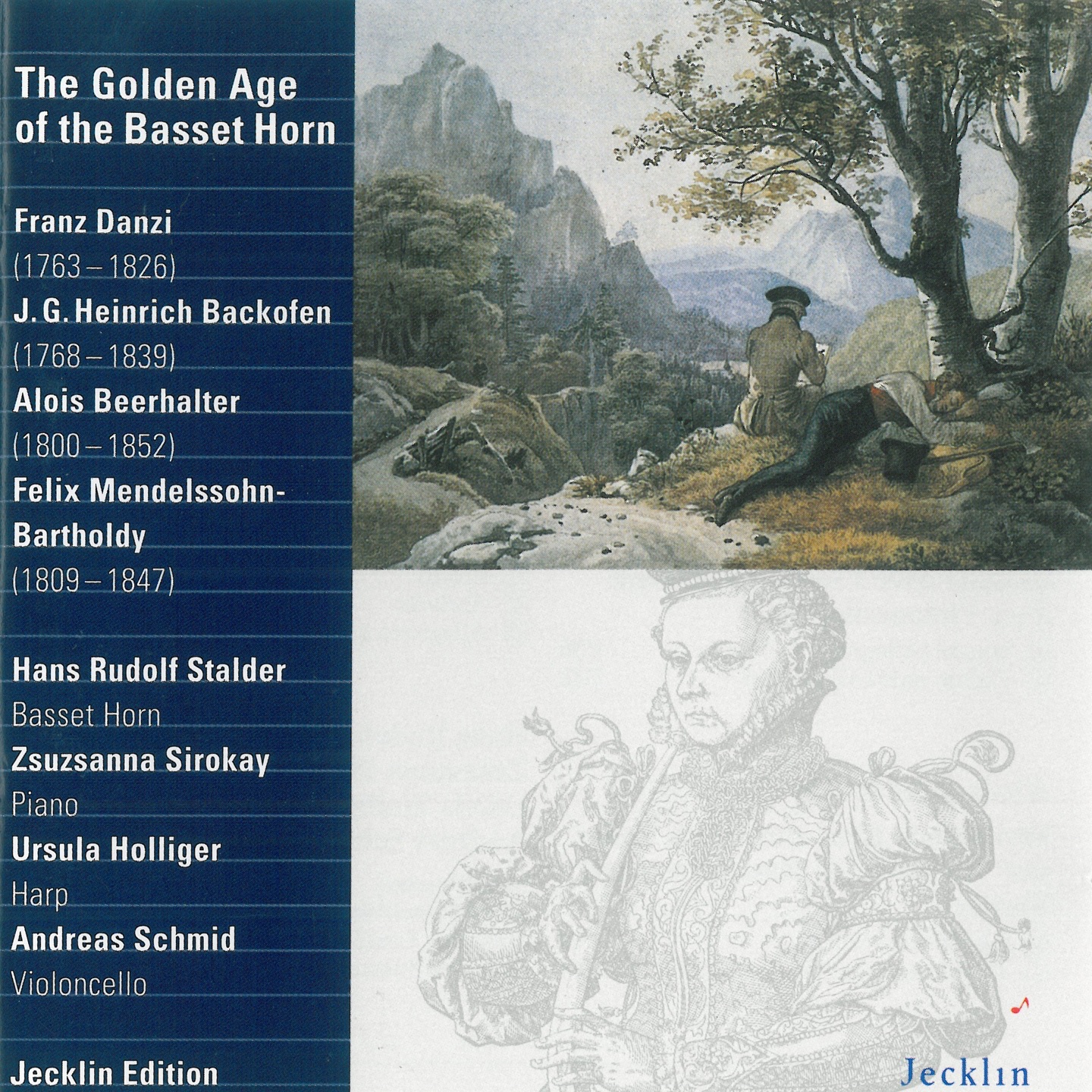 Danzi, Backofen, Baerhalter & Mendelssohn: The Golden Age of the Basset Horn album cover