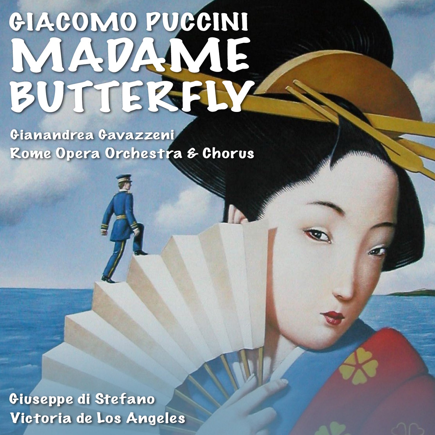 Giacomo Puccini: Madama Butterfly (1954) album cover