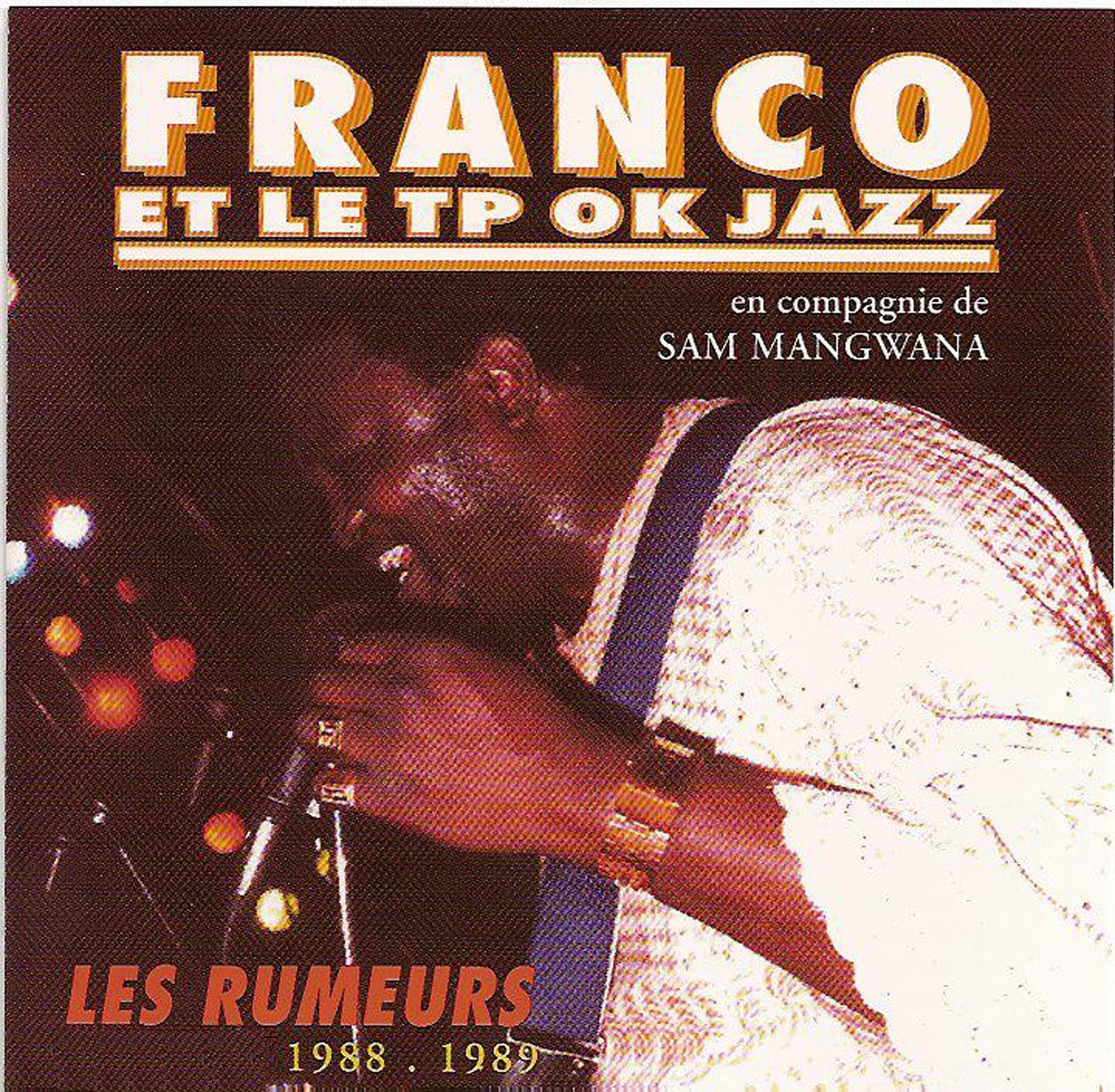 Les Rumeurs: 1988-1989 (feat. Sam Mangwana) album cover