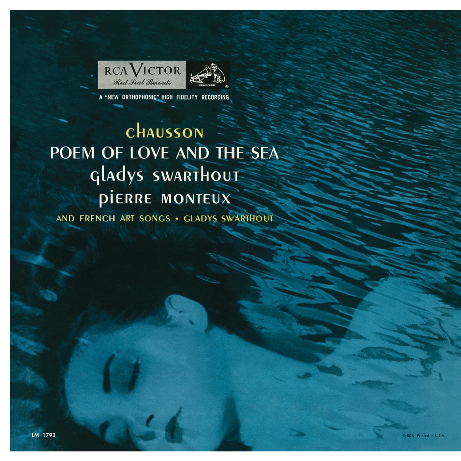 Chausson: Poem of Love and the Sea. French Art Songs album cover