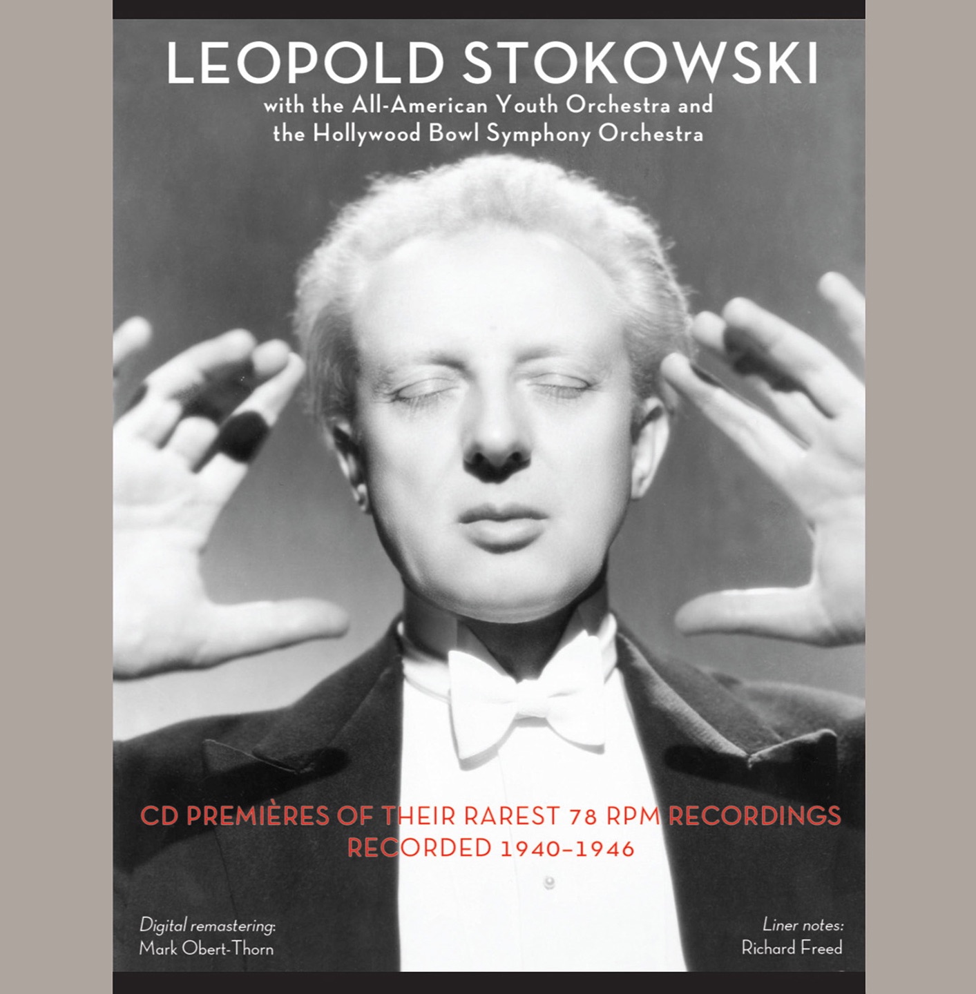 Leopold Stokowski with the All-American Youth Orchestra & The Hollywood Bowl Symphony Orchestra album cover