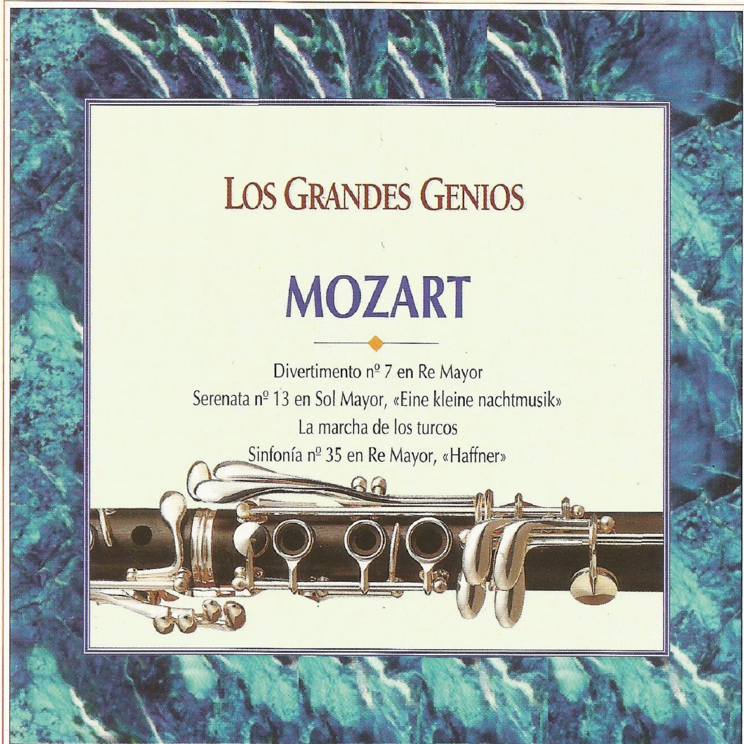 Los Grandes Genios Mozart - Divertimento No. 7 album cover
