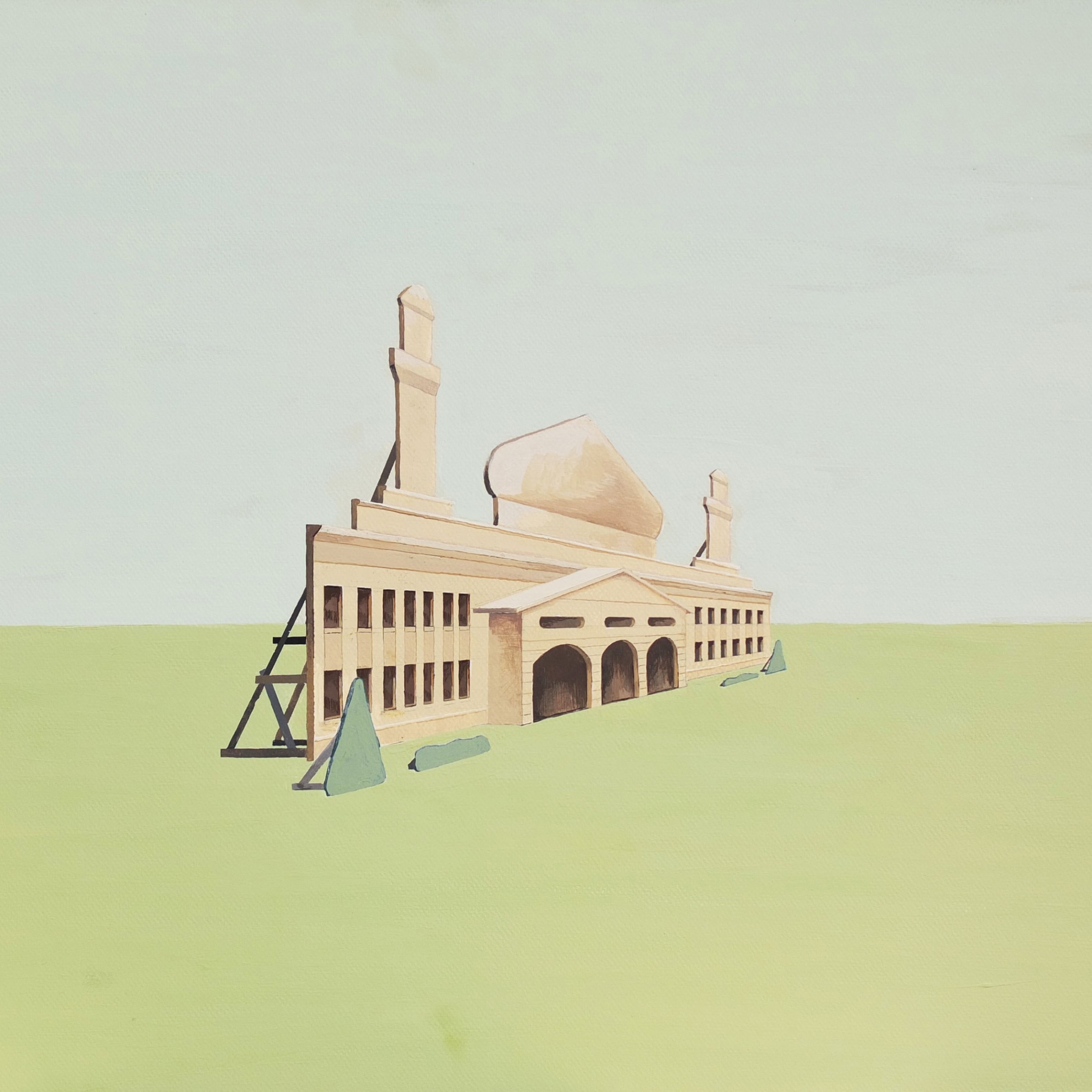 Papercraft album cover