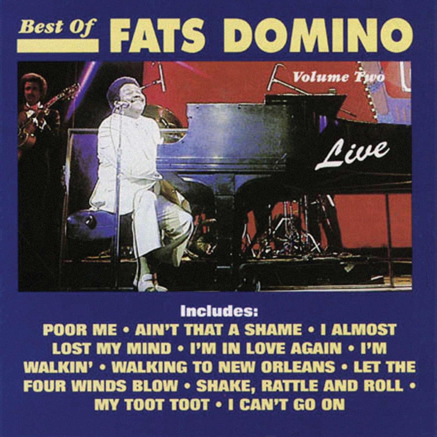 Best of Fats Domino Live, Vol. 2 album cover