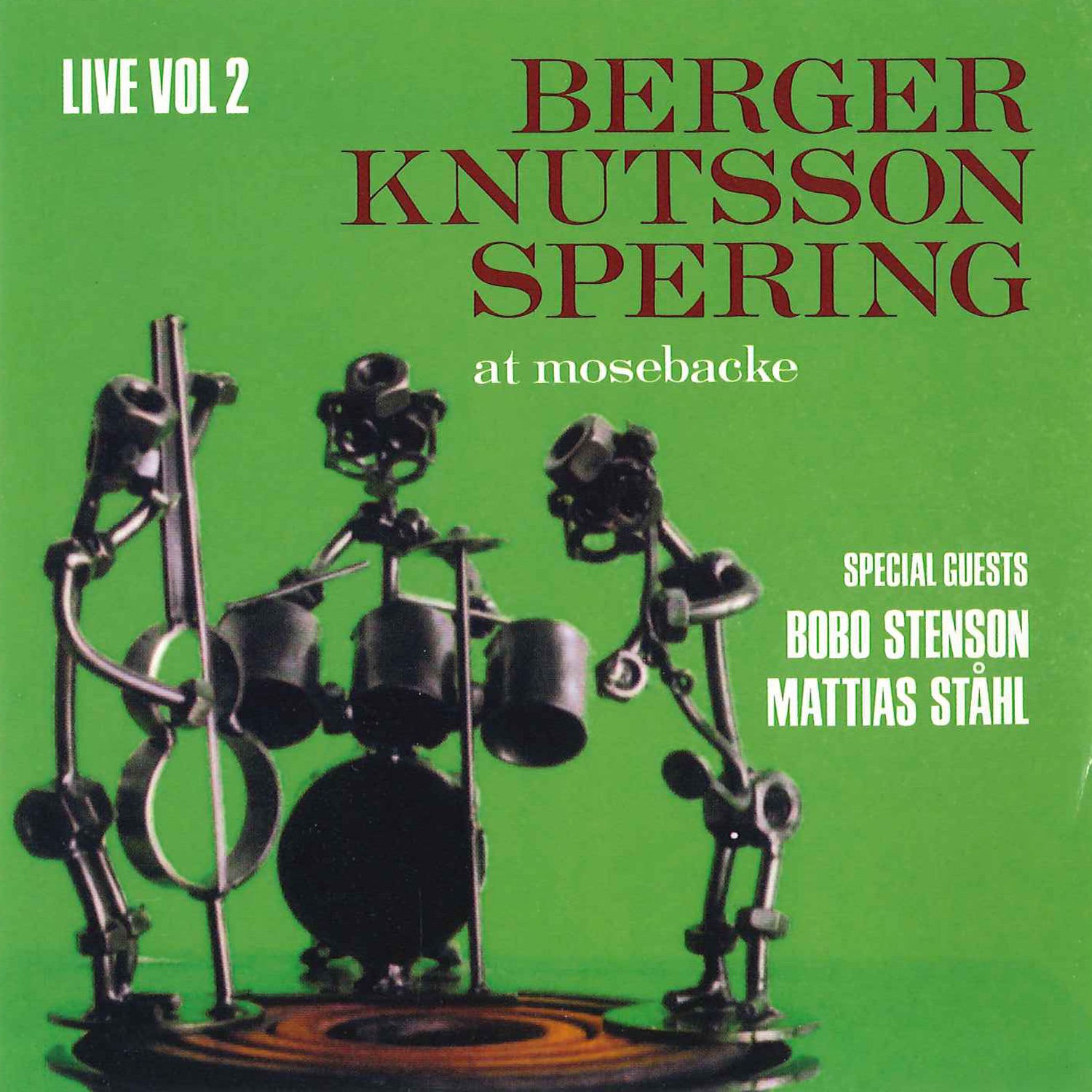 Live at Mosebacke (feat. Bobo Stenson & Mattias Ståhl) album cover