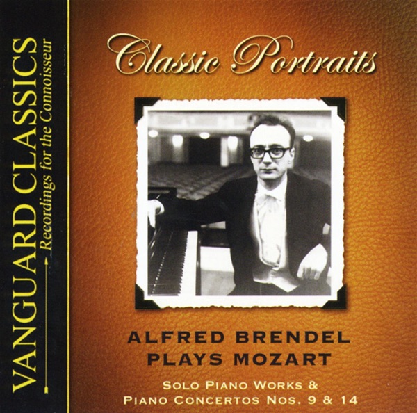 Alfred Brendel plays Mozart album cover