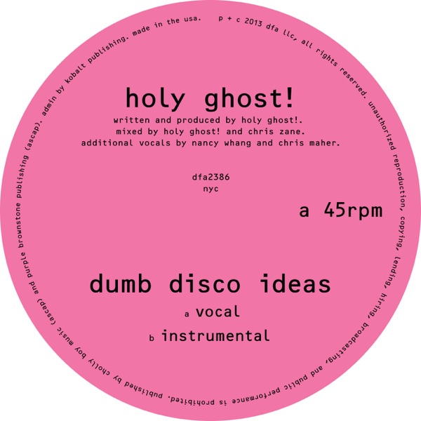 Dumb Disco Ideas - Single album cover