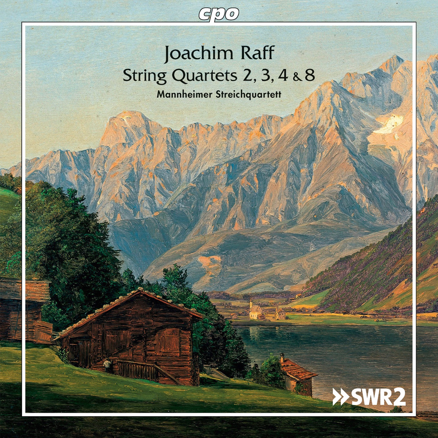 Joachim Raff: String Quartets Nos. 2, 3, 4 & 8 album cover
