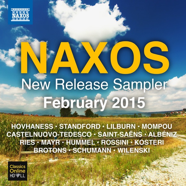 Naxos February 2015 New Release Sampler album cover