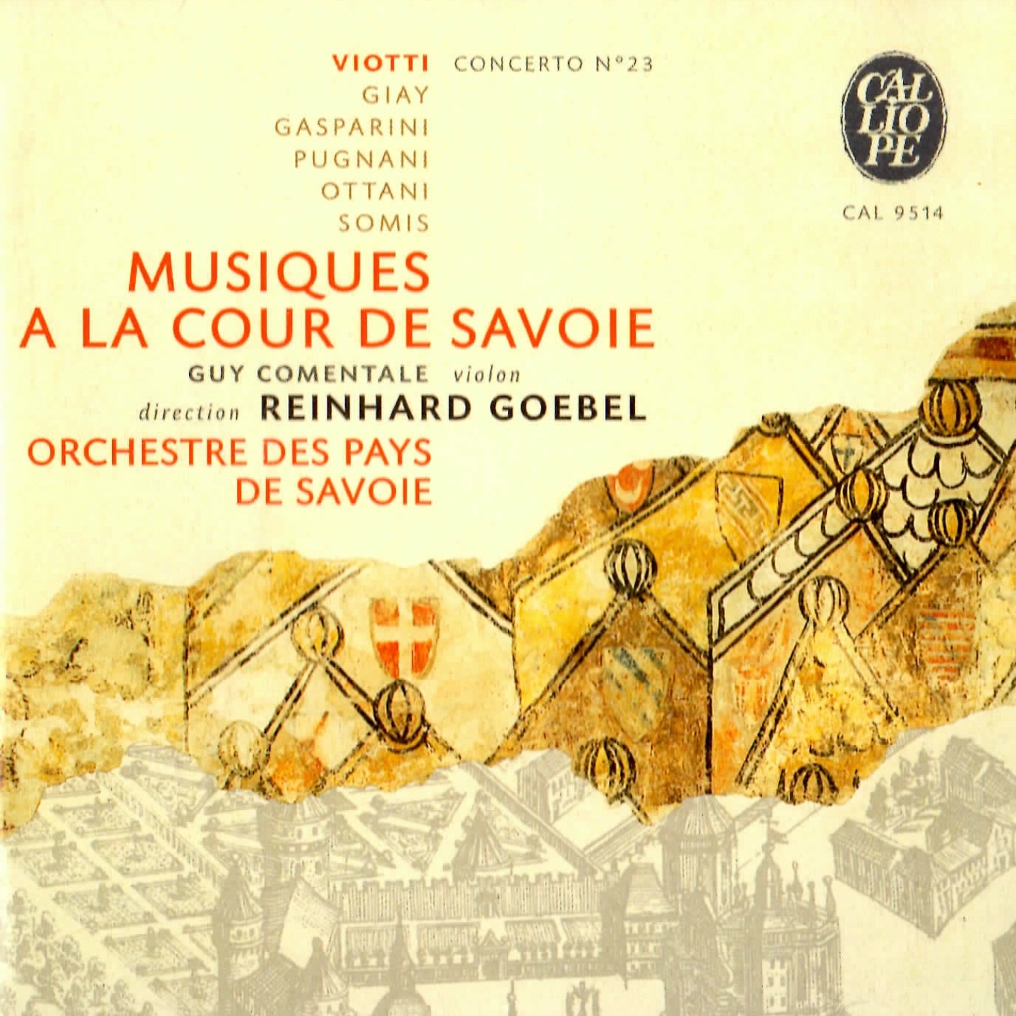 Musiques à la cour de Savoie album cover