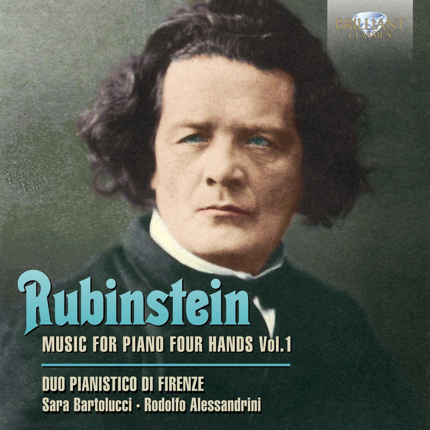 Rubinstein: Music for Piano Four Hands, Vol. 1 album cover